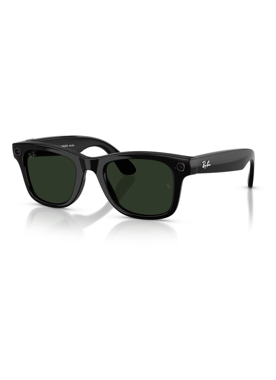 Ray-Ban Meta Wayfarer zonnebril RW4012 - voorkant 2 zwart-06