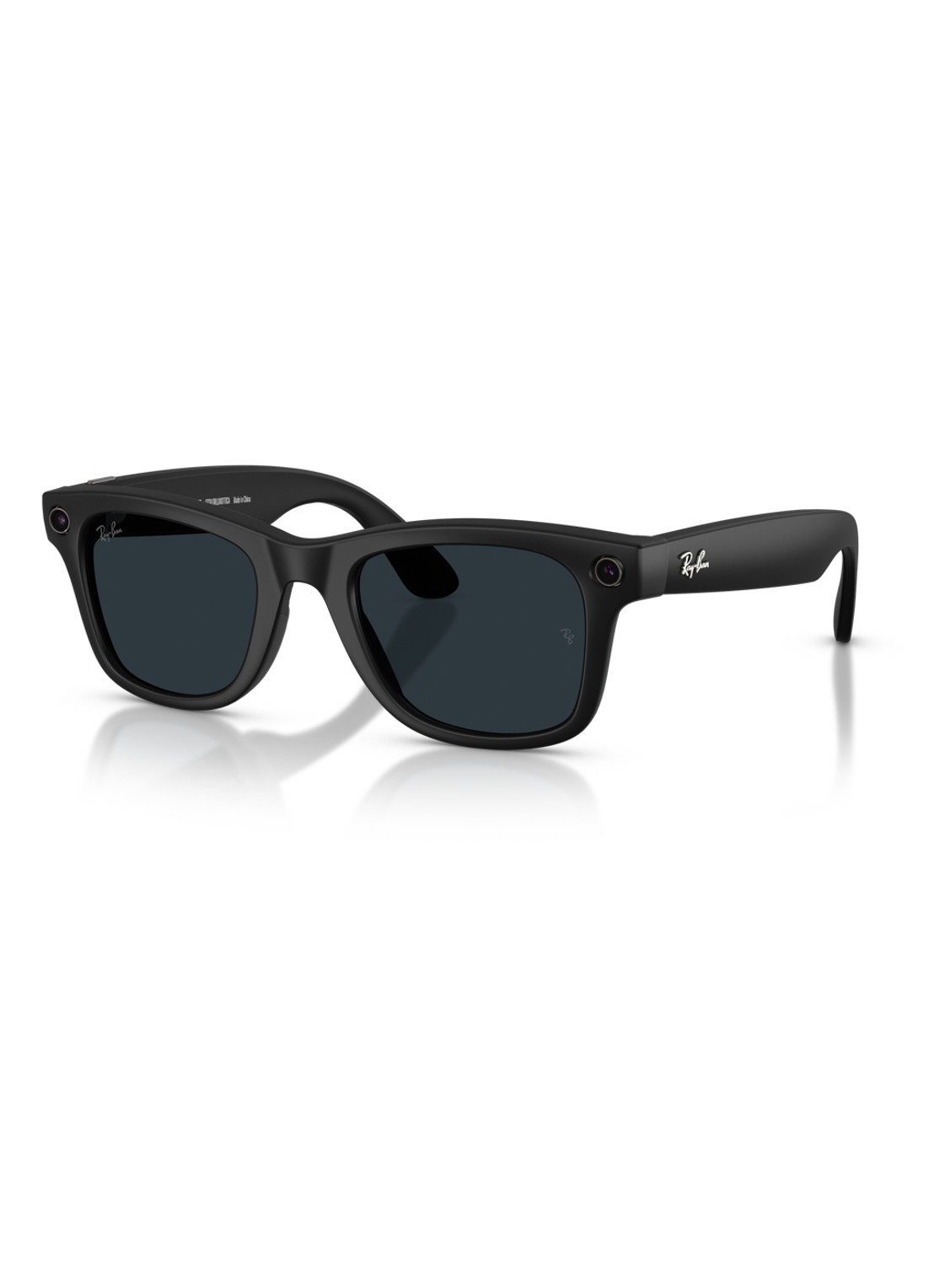 Ray-Ban Meta Wayfarer zonnebril RW4012 - voorkant zwart