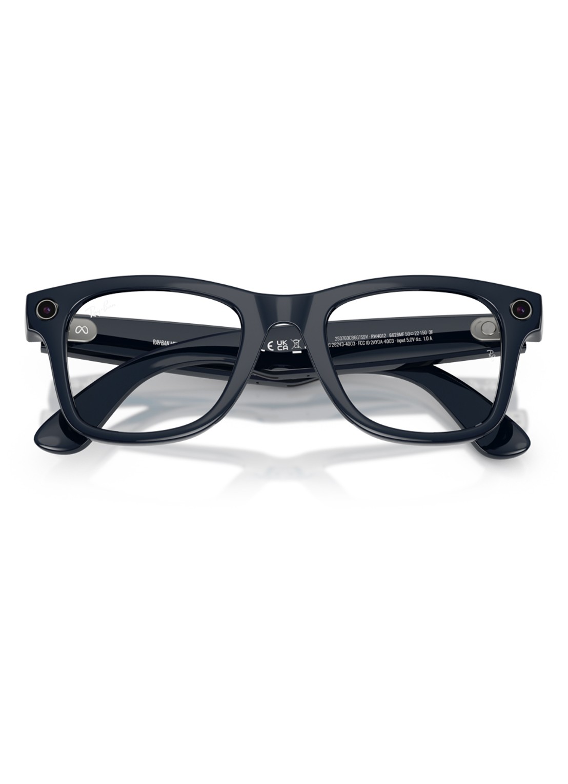 Ray-Ban Meta Wayfarer zonnebril RW4012 - detail zwart