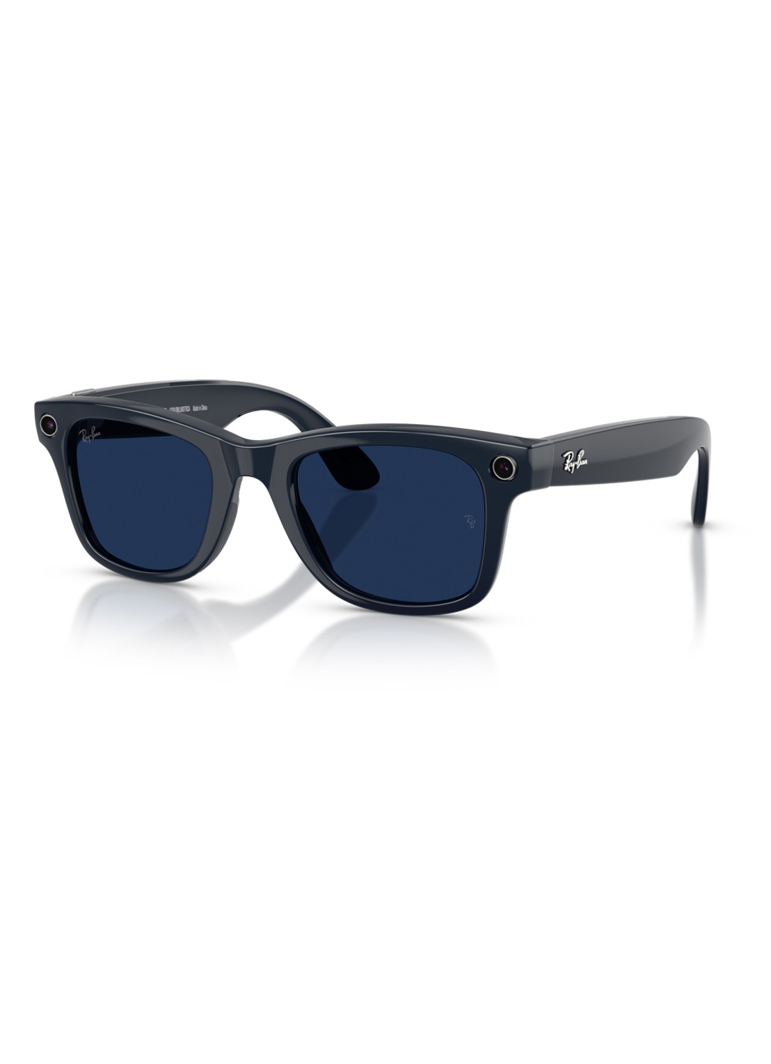 Ray-Ban  Meta Wayfarer zonnebril RW4012 - voorkant 7 zwart