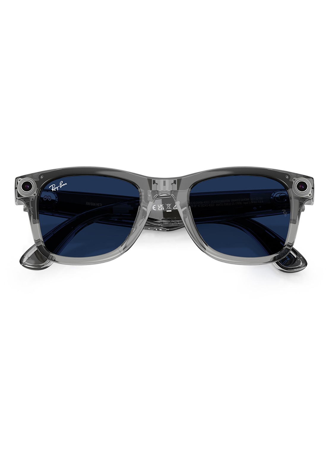 Ray-Ban Meta Wayfarer zonnebril RW4012 - detail 3 grijs