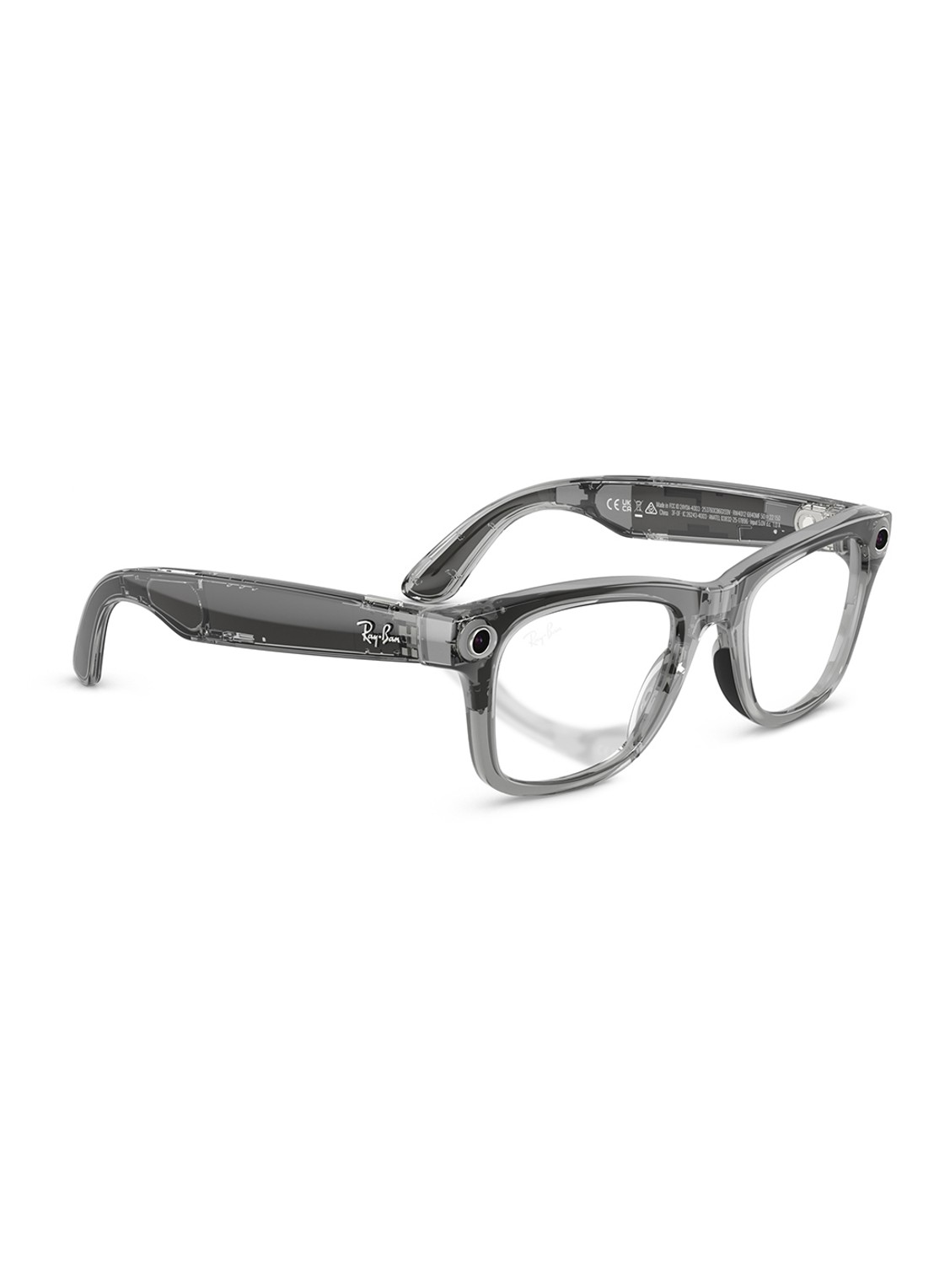 Ray-Ban Meta Wayfarer zonnebril RW4012 - detail 6 grijs