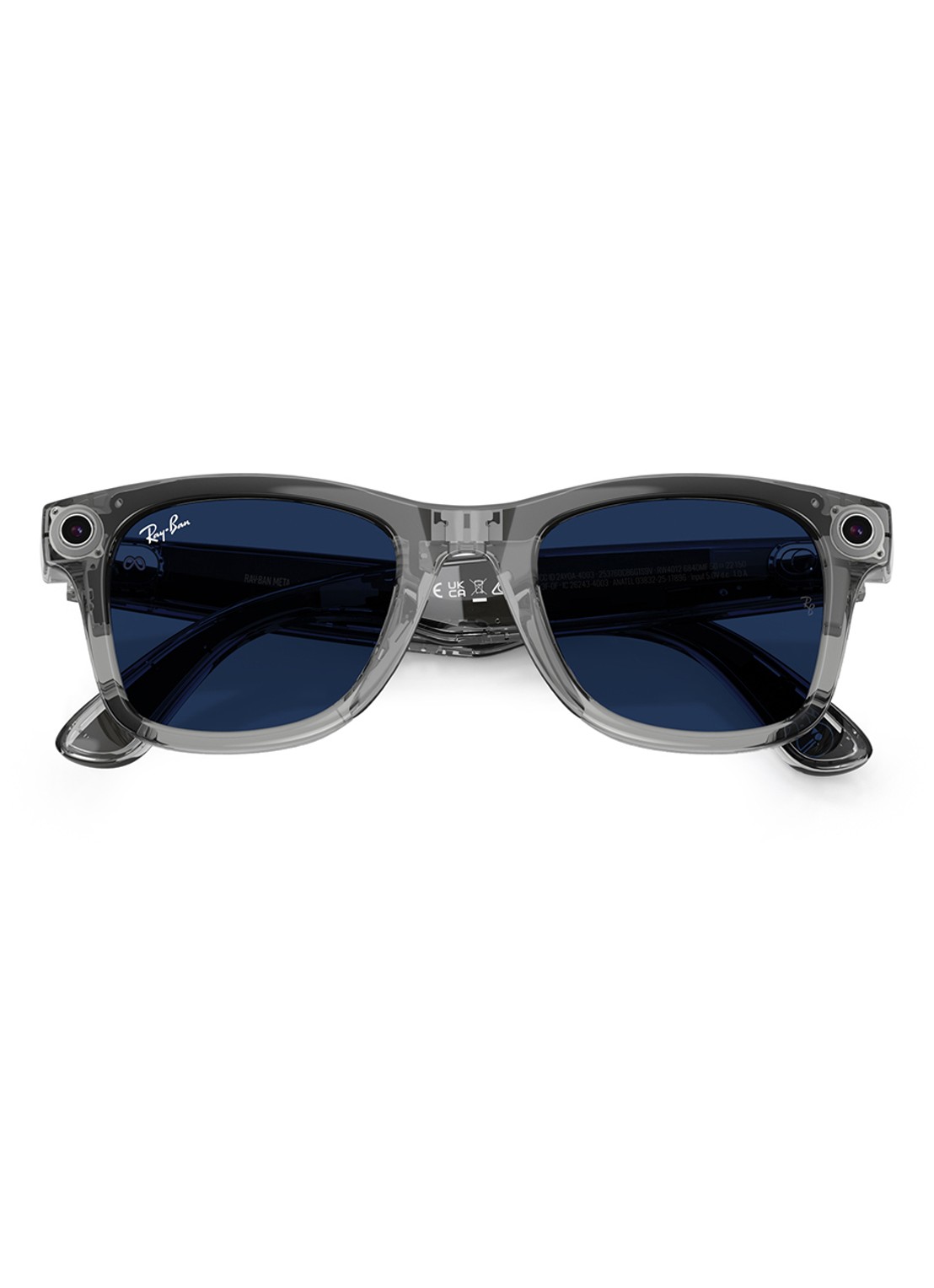 Ray-Ban Meta Wayfarer zonnebril RW4012 - detail 3 grijs