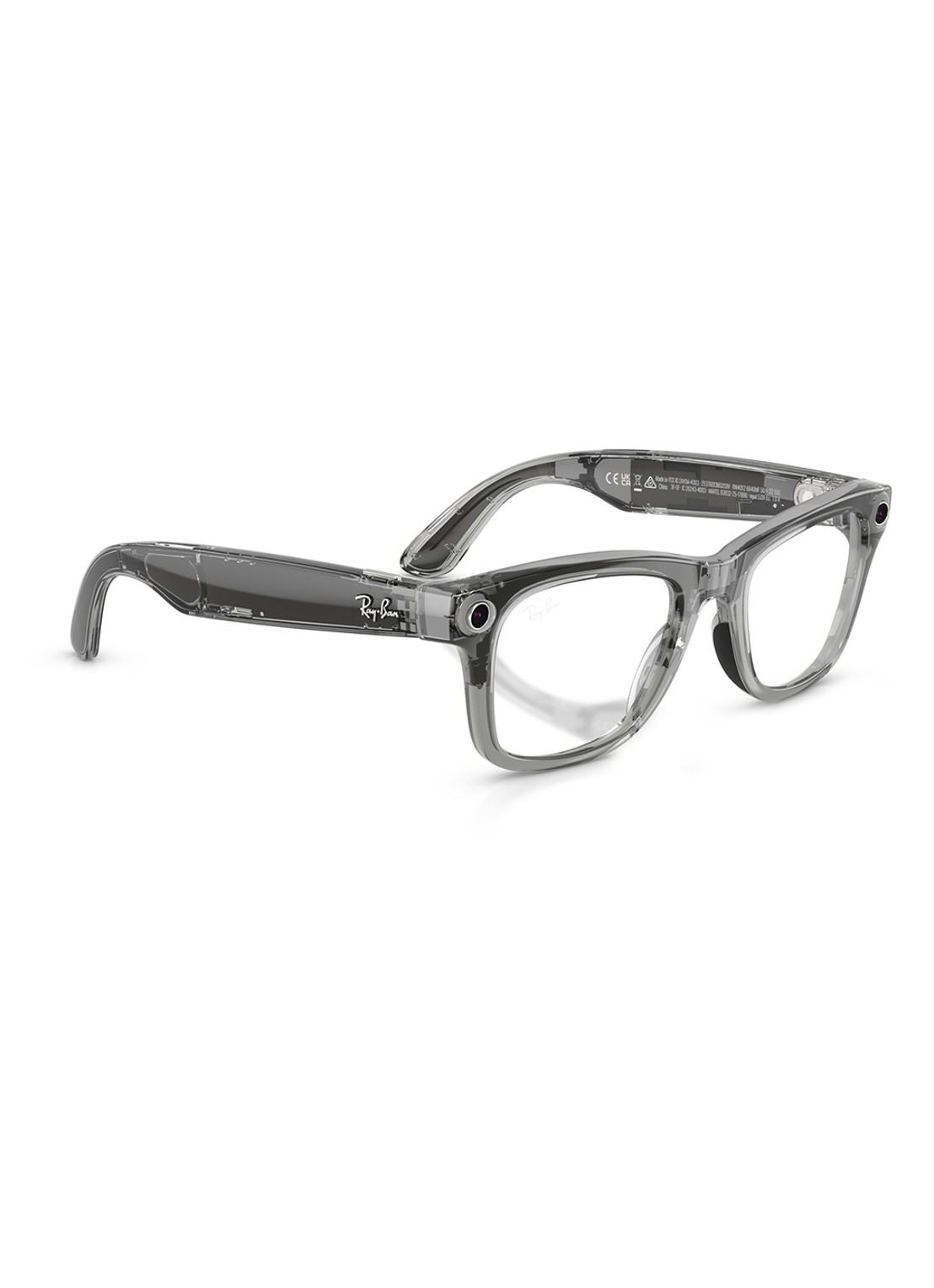 Ray-Ban Meta Wayfarer zonnebril RW4012 - detail 4 grijs
