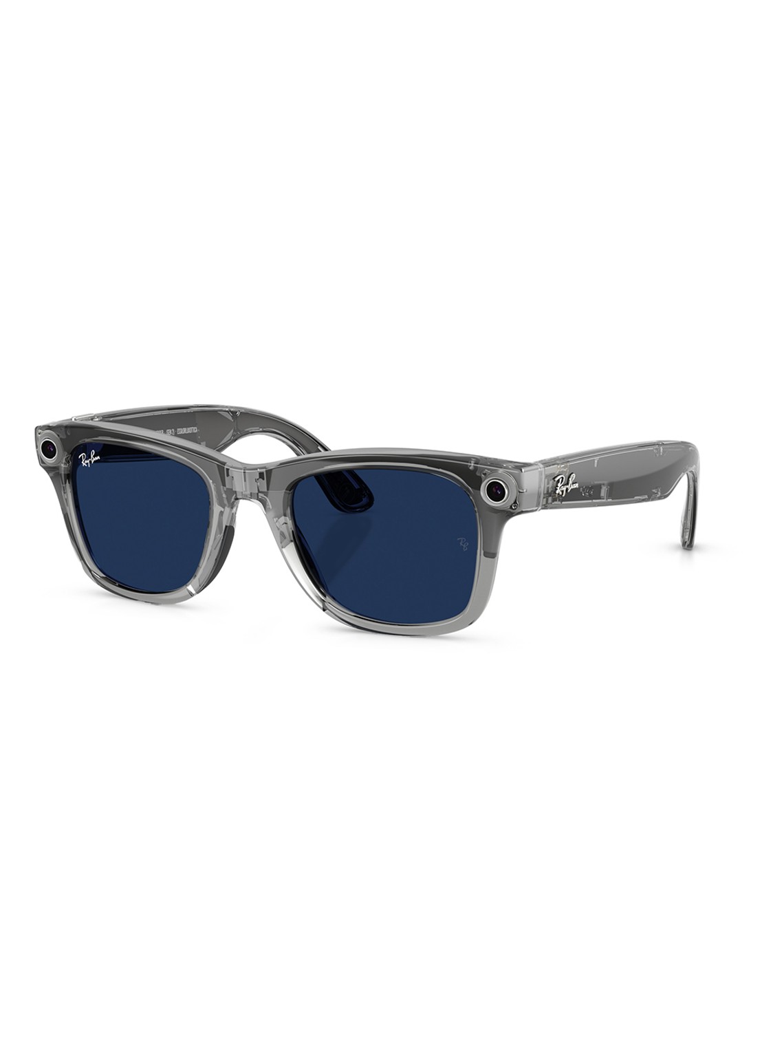Ray-Ban Meta Wayfarer zonnebril RW4012 - voorkant 6 grijs