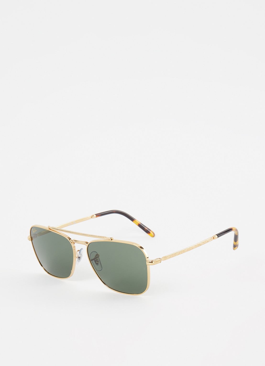 Ray-Ban New Caravan zonnebril RB3636 - voorkant goud