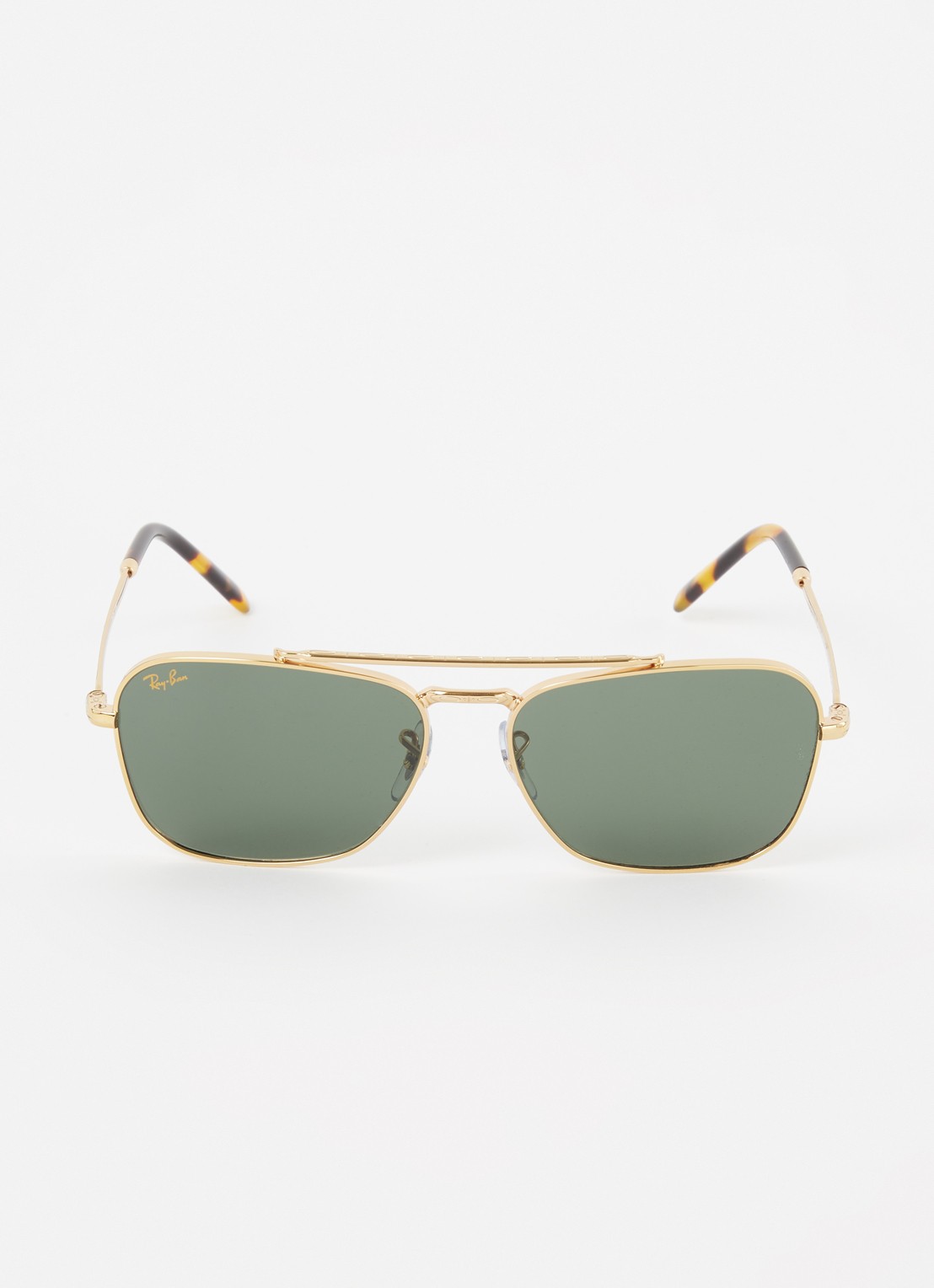 Ray-Ban New Caravan zonnebril RB3636 - voorkant 2 goud