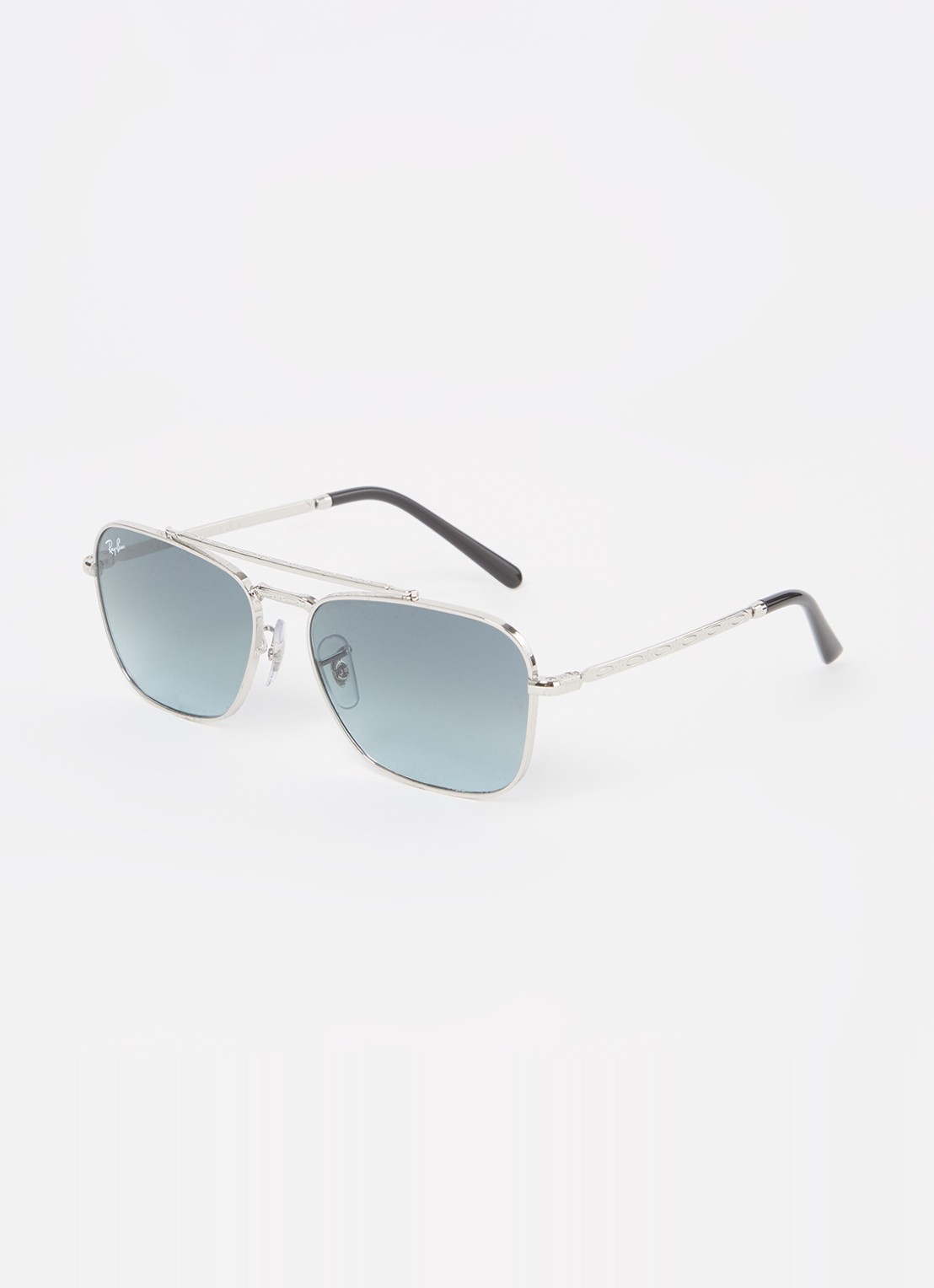 Ray-Ban New Caravan zonnebril RB3636 - voorkant zilver