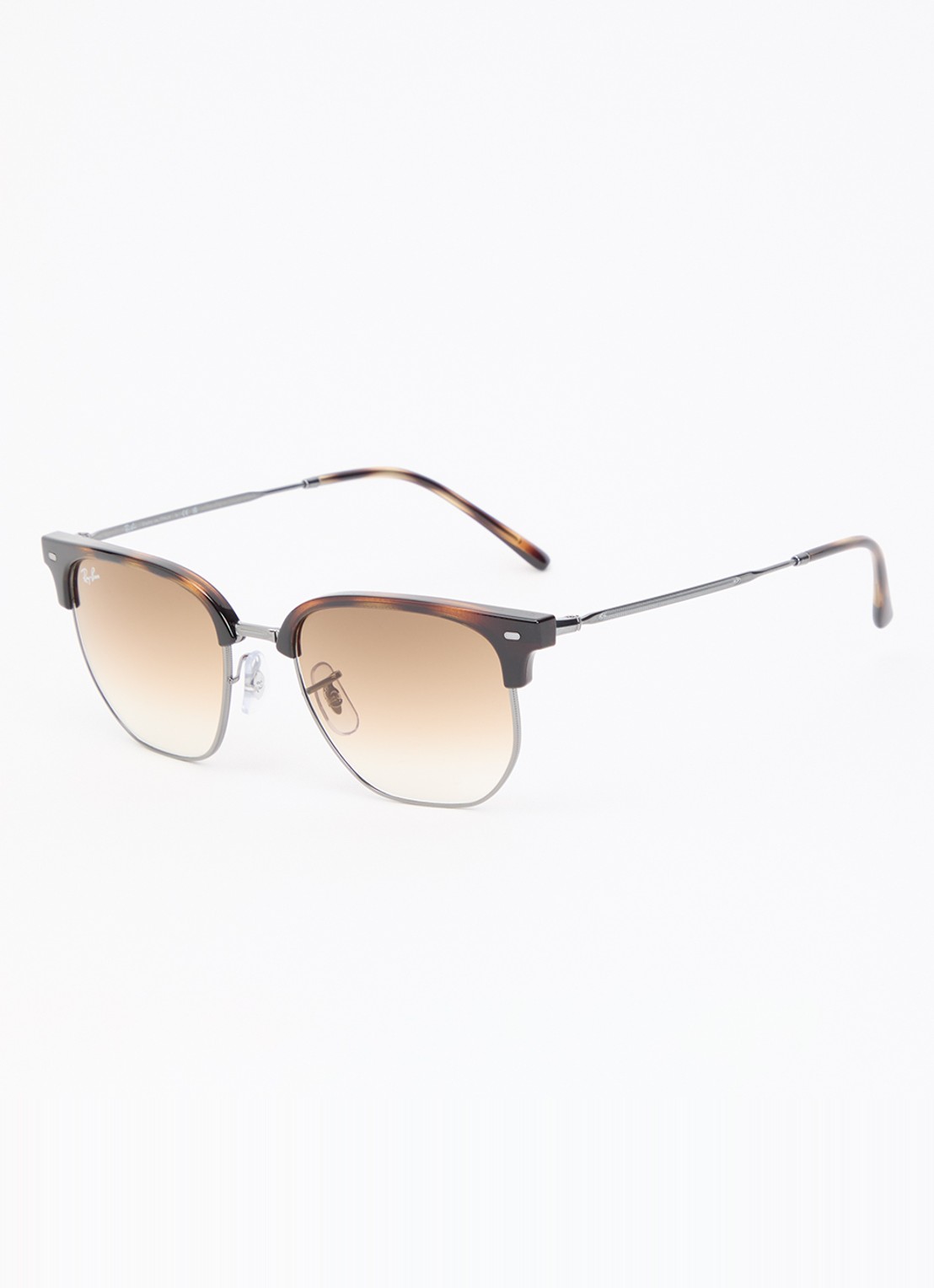 Ray-Ban New Clubmaster zonnebril RB4416 - voorkant 4 bruin