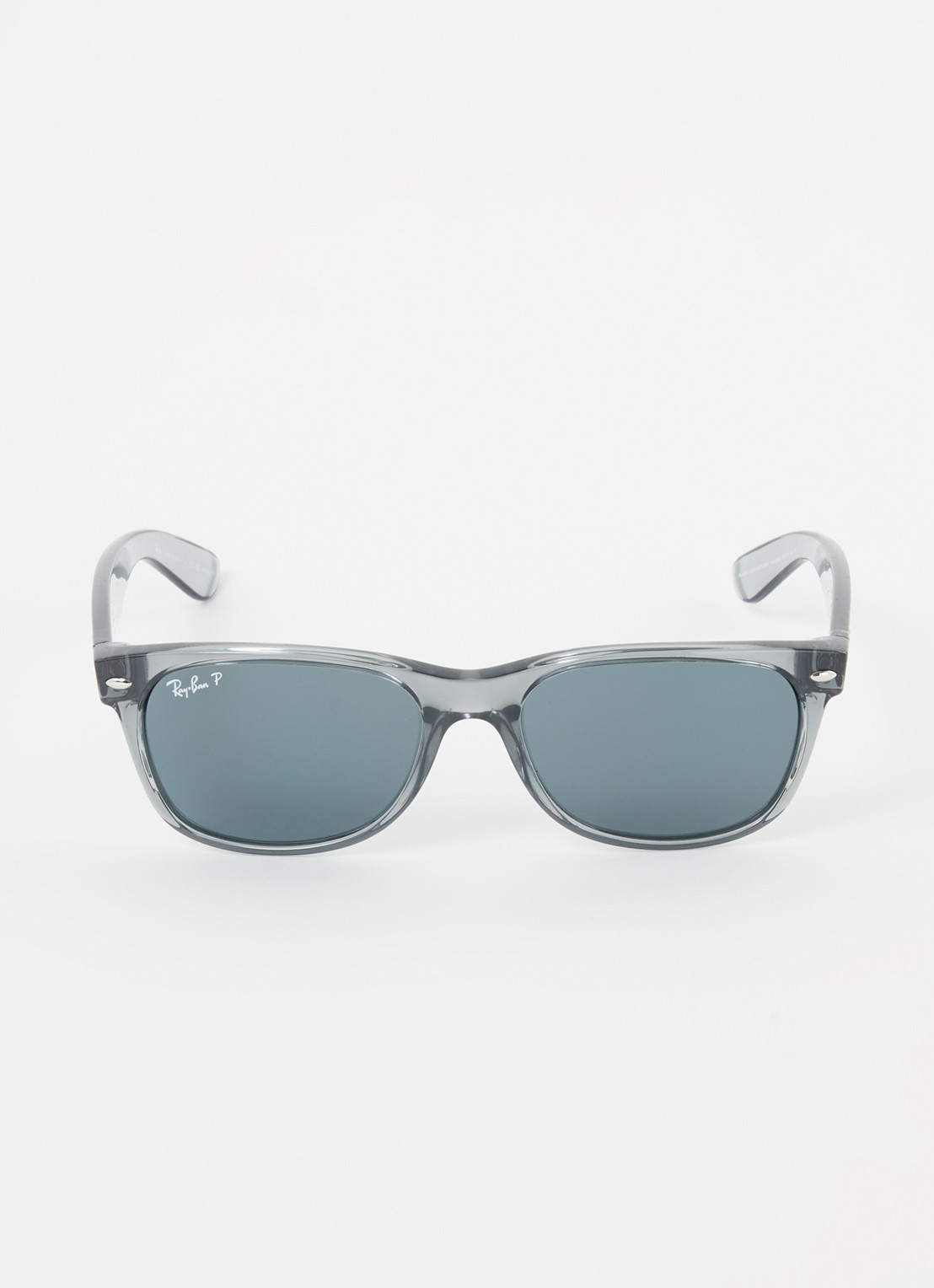 Ray-Ban New Wayfarer Classic zonnebril gepolariseerd RB2132 - voorkant 4 grijs