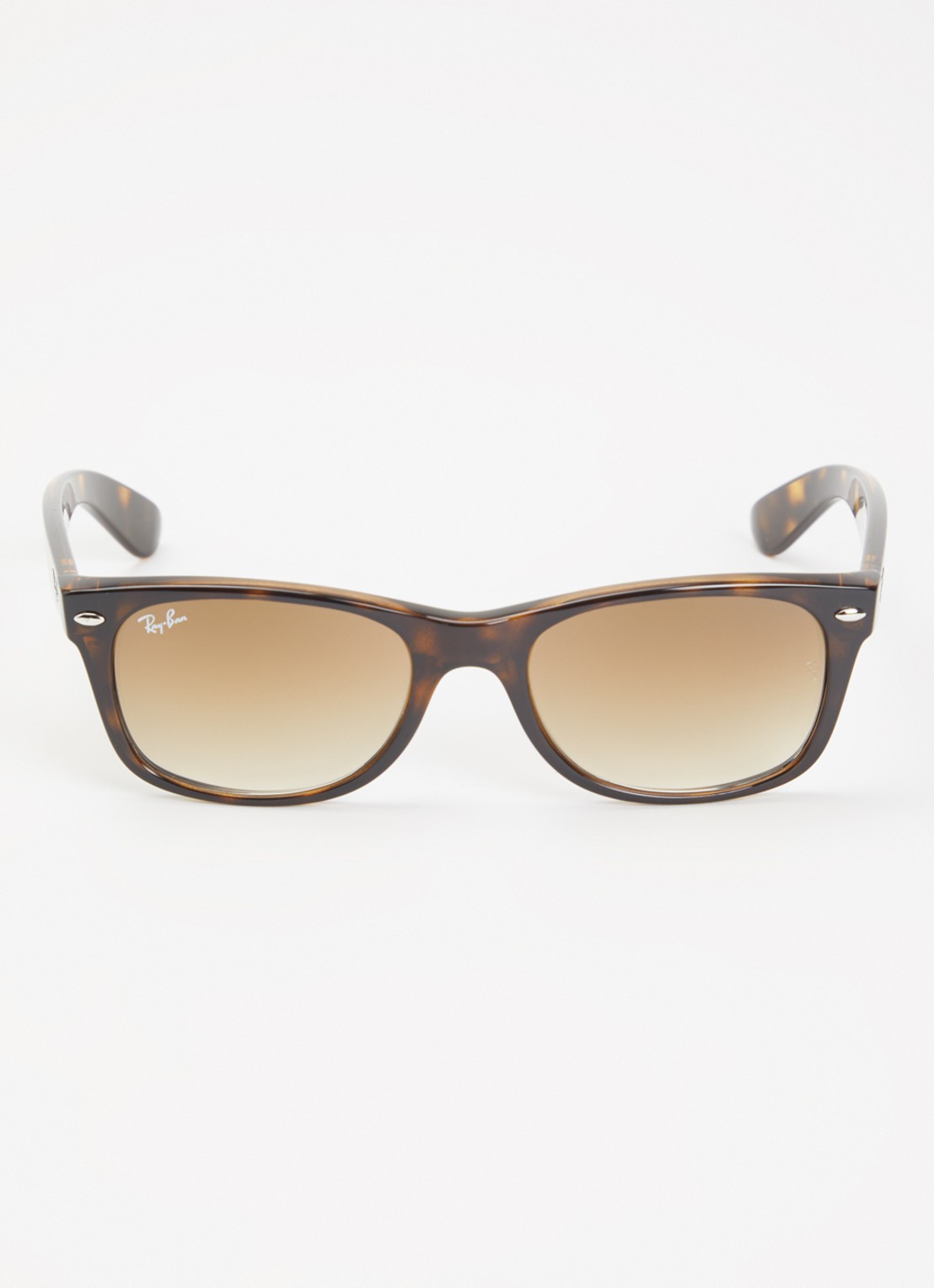 Ray-Ban New Wayfarer Classic zonnebril RB2132 - detail 2 bruin