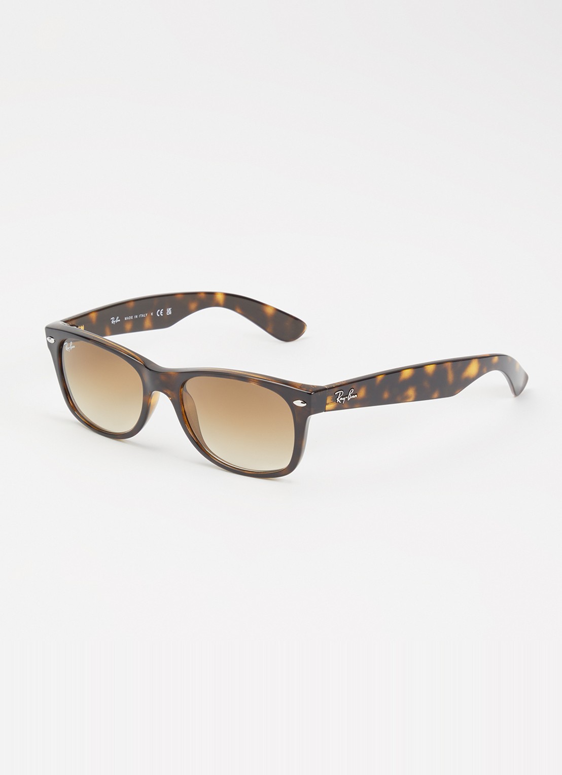 Ray-Ban New Wayfarer Classic zonnebril RB2132 - voorkant bruin