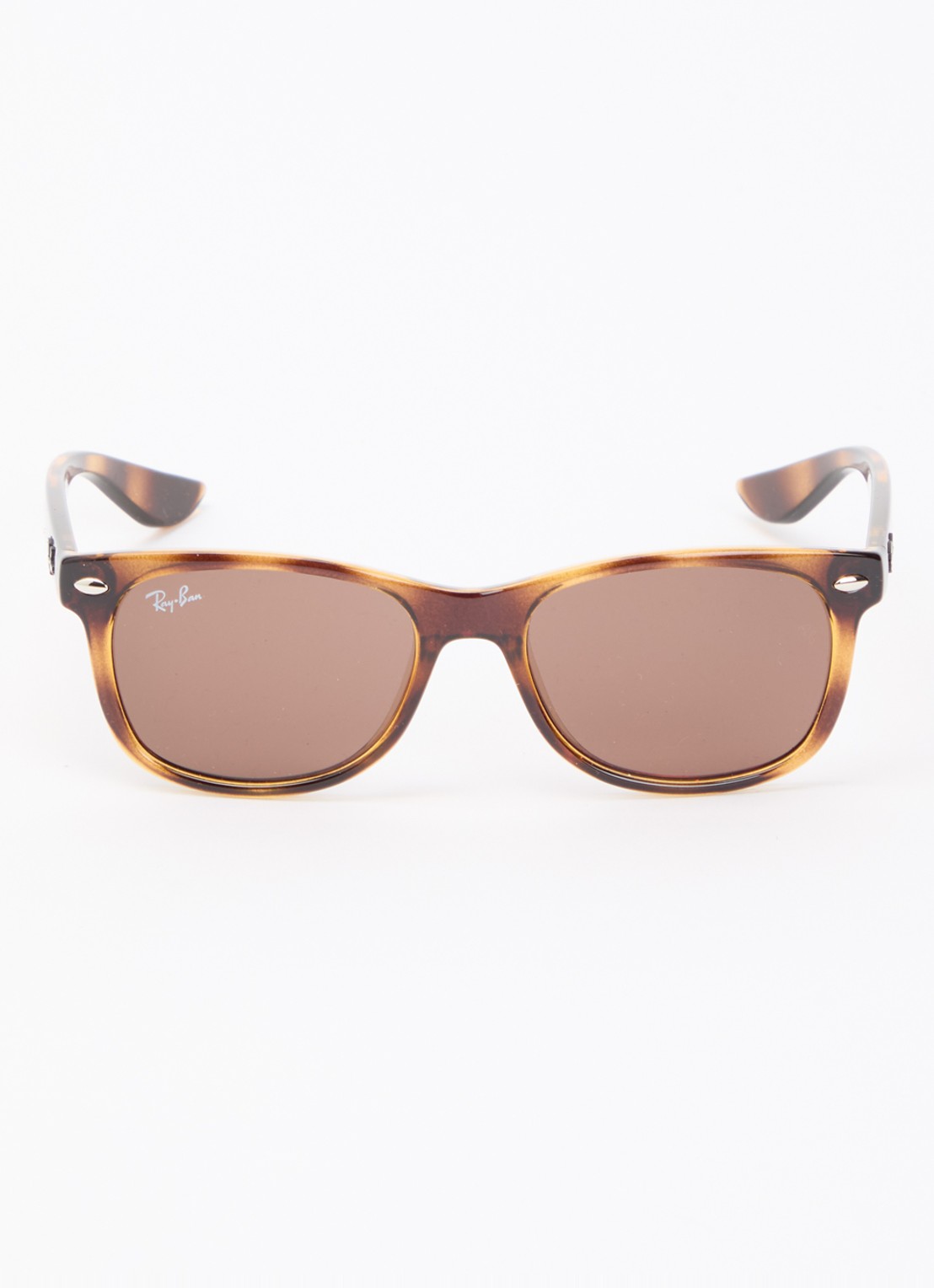 Ray-Ban New Wayfarer Kids zonnebril RB9052S  - detail bruin