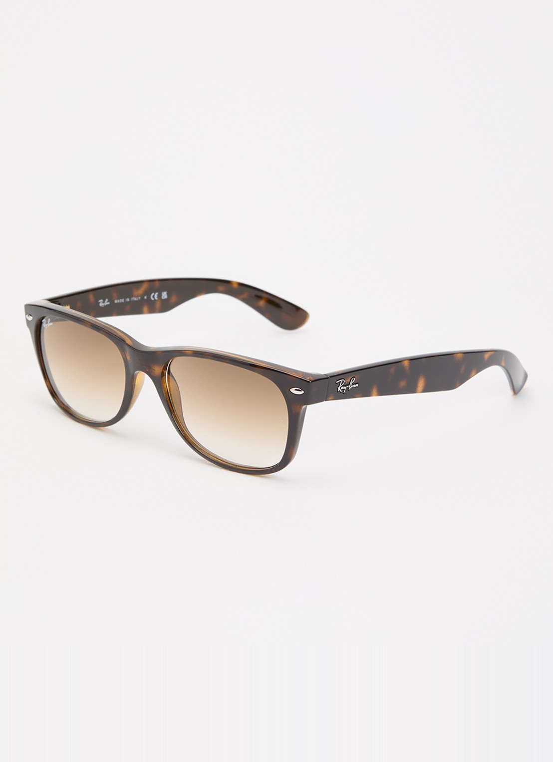 Ray-Ban New Wayfarer zonnebril RB2132 - voorkant bruin