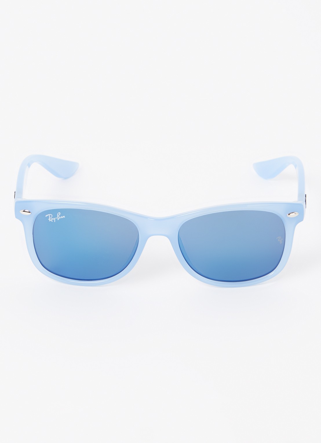 Ray-Ban New Wayfarer zonnebril RJ9052S - detail lichtblauw
