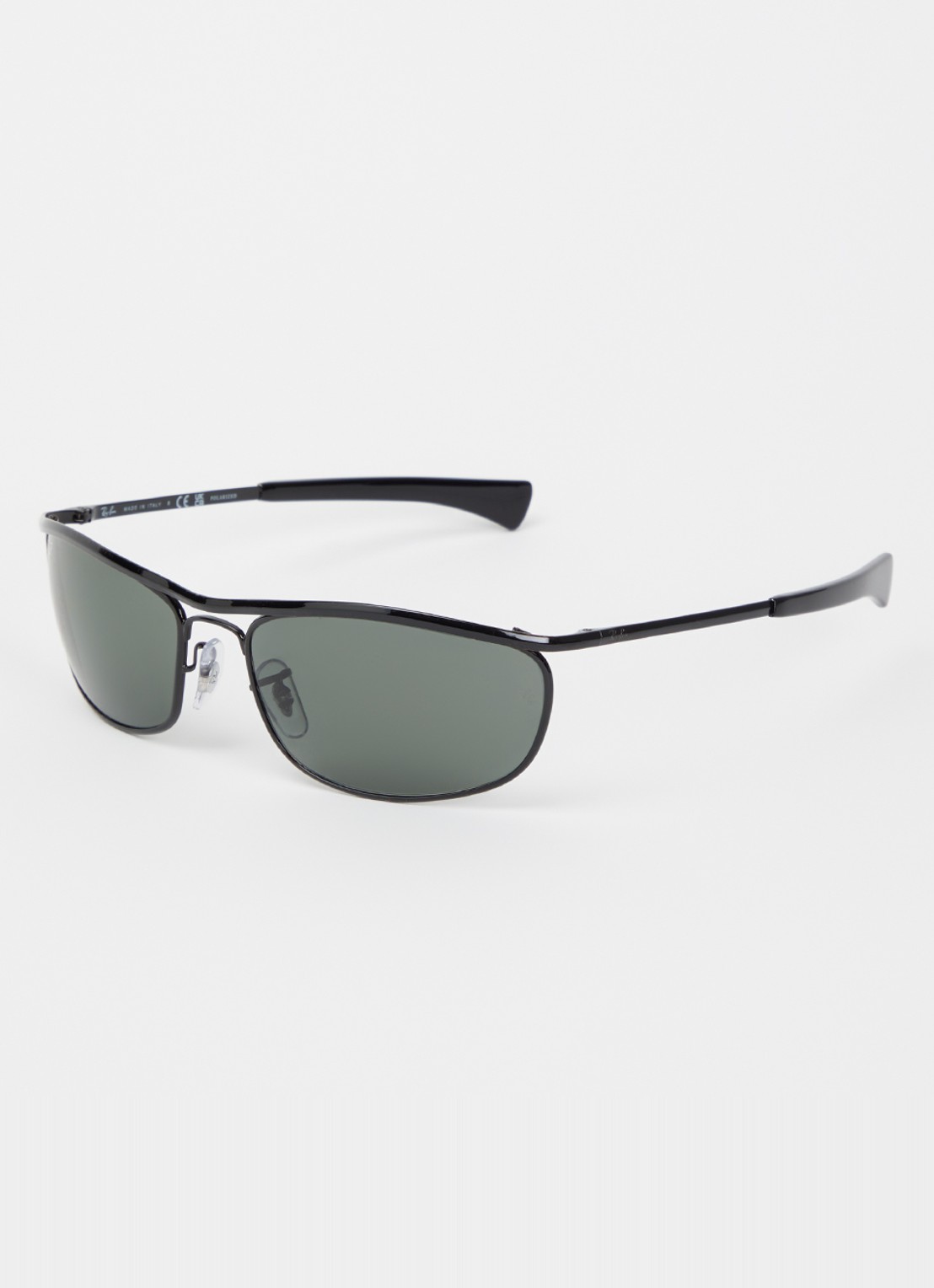 Ray-Ban Olympian I Deluxe zonnebril RB3119M gepolariseerd - voorkant zwart