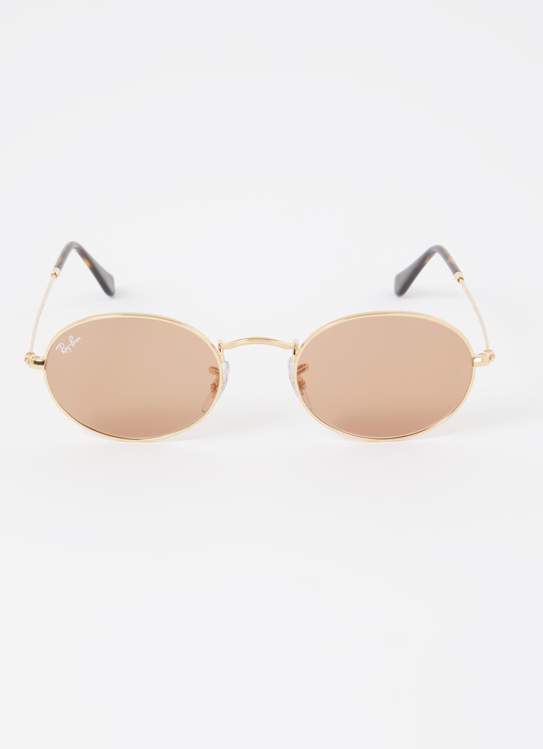 Ray-Ban Oval zonnebril RB3547 - detail 2 goud
