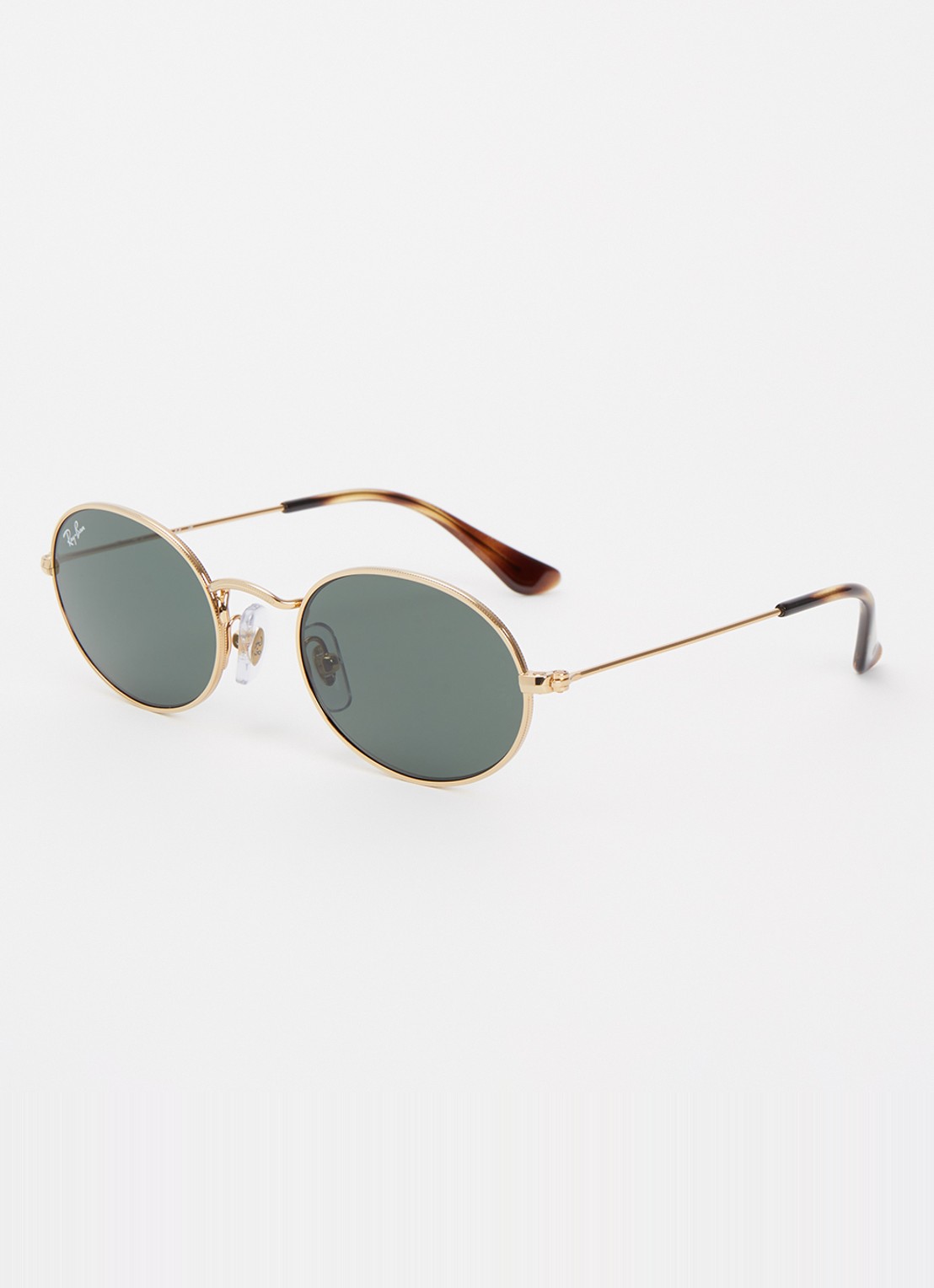 Ray-Ban Oval zonnebril RJ9645S - voorkant goud