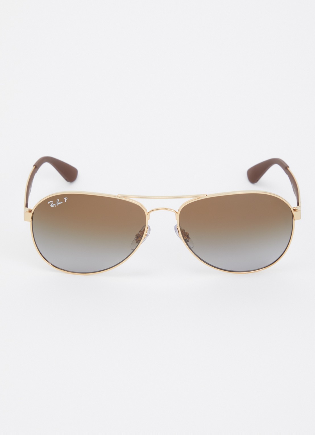 Ray-Ban Piloten zonnebril gepolariseerd RB3549 - detail goud