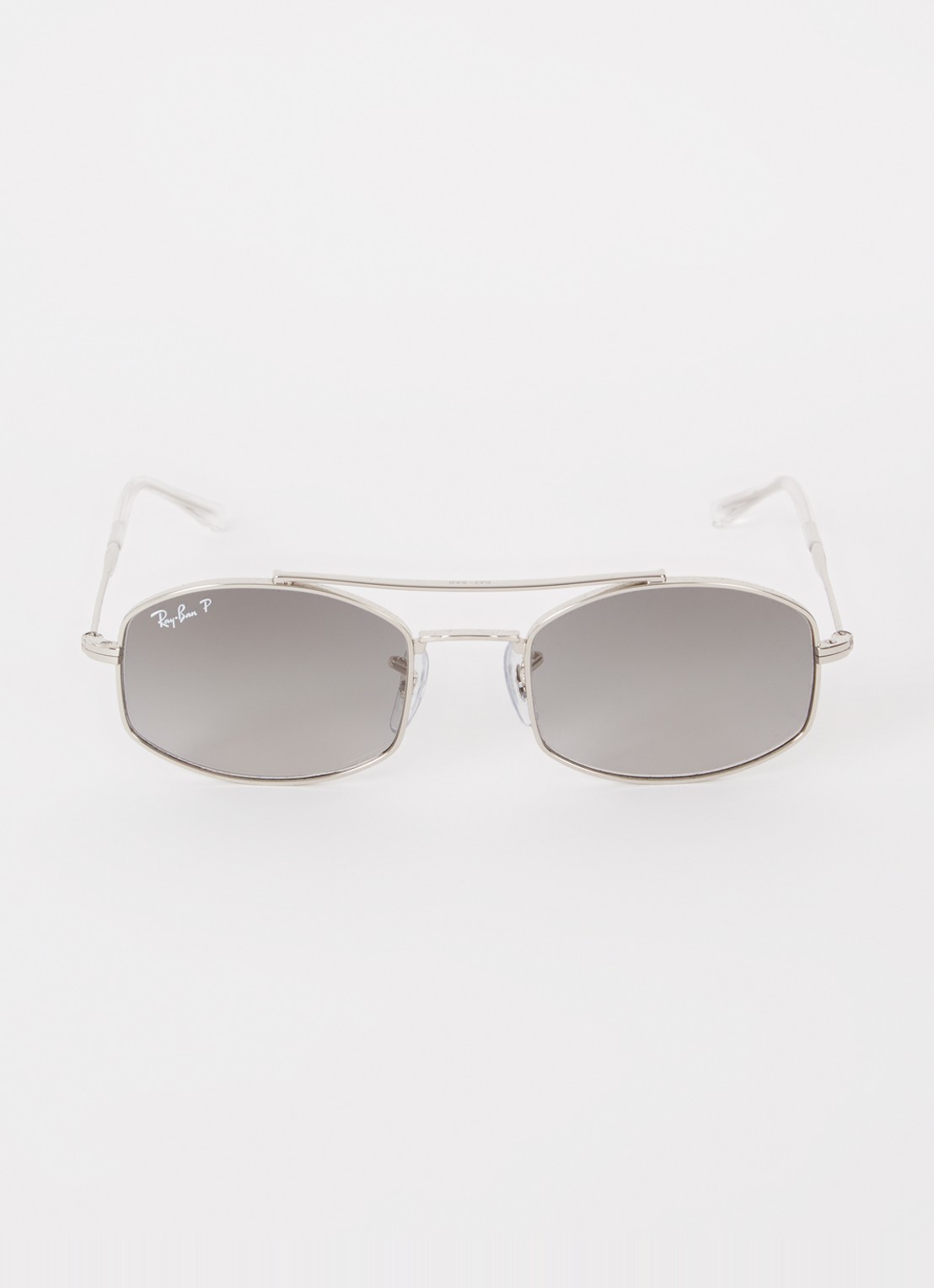 Ray-Ban Piloten zonnebril gepolariseerd RB3719 - detail 3 zilver