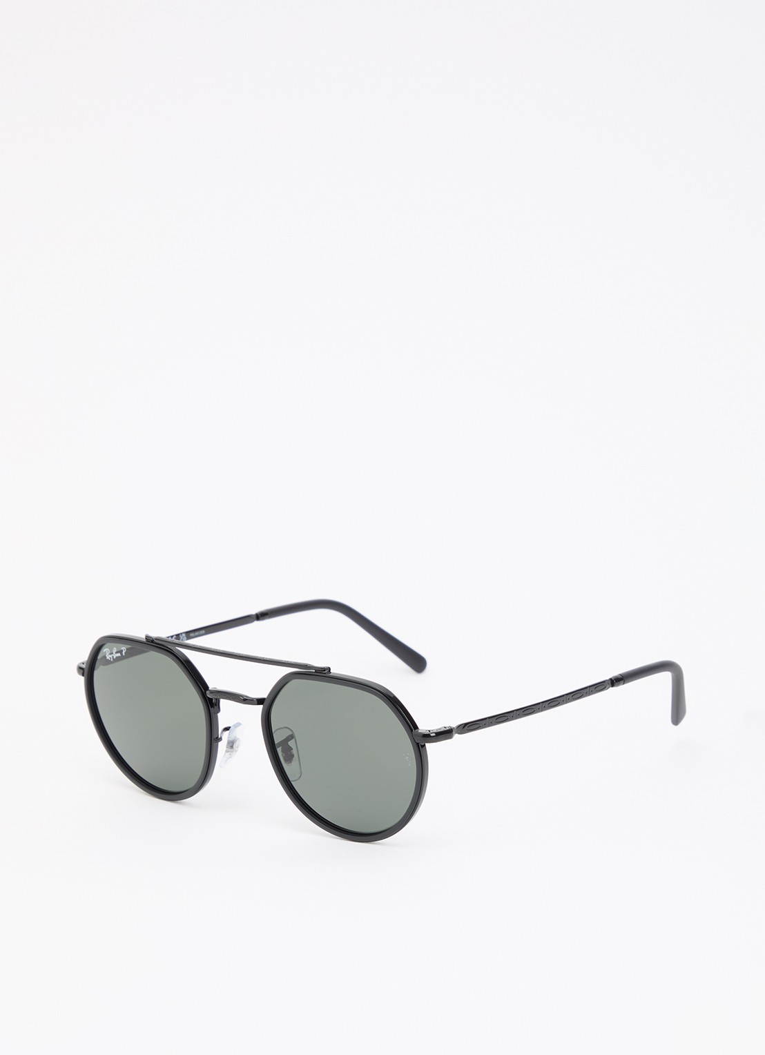 Ray-Ban Piloten zonnebril gepolariseerd RB3765 - voorkant zwart