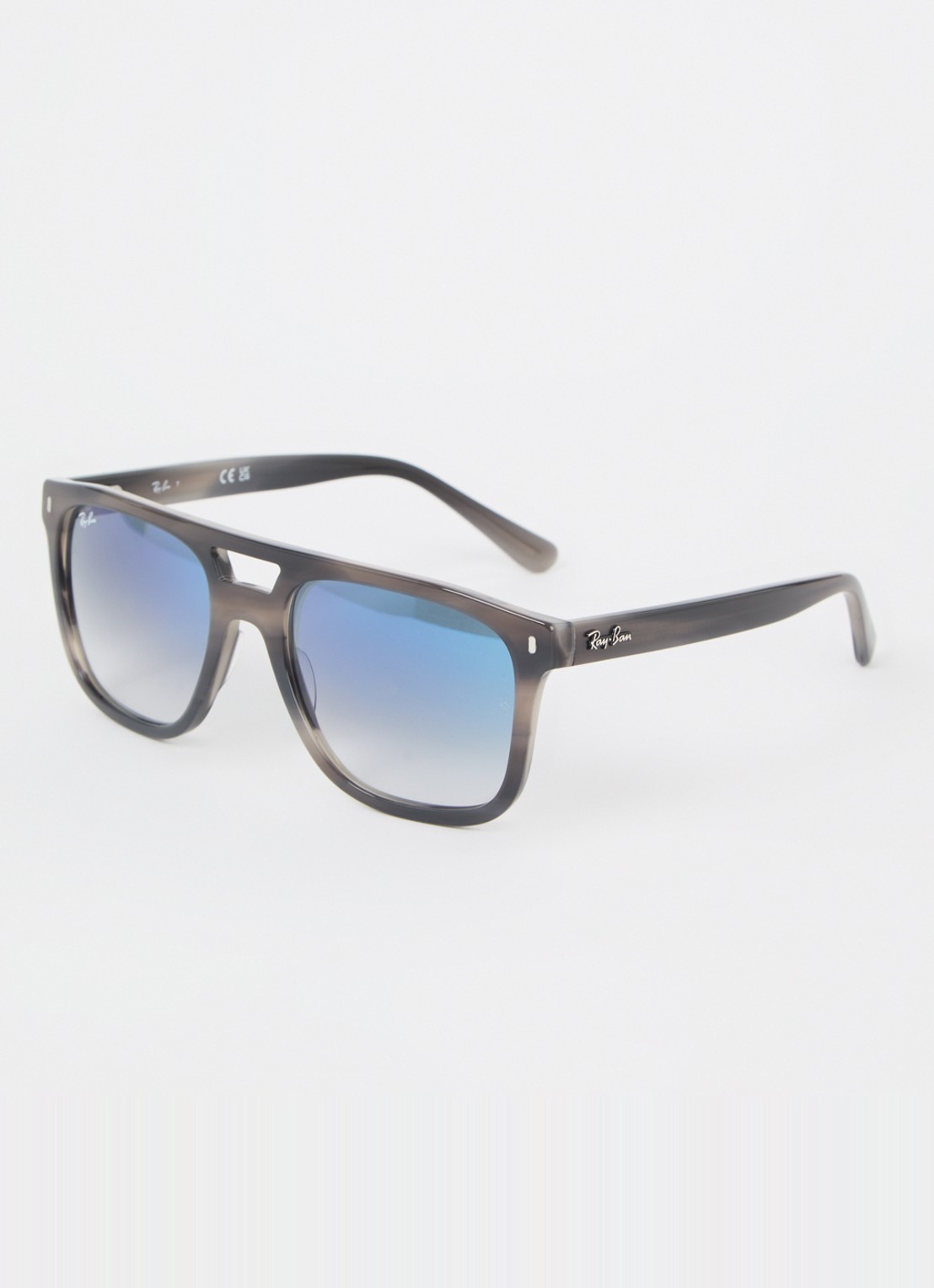 Ray-Ban Piloten zonnebril RB2213 - voorkant 4 donkergrijs