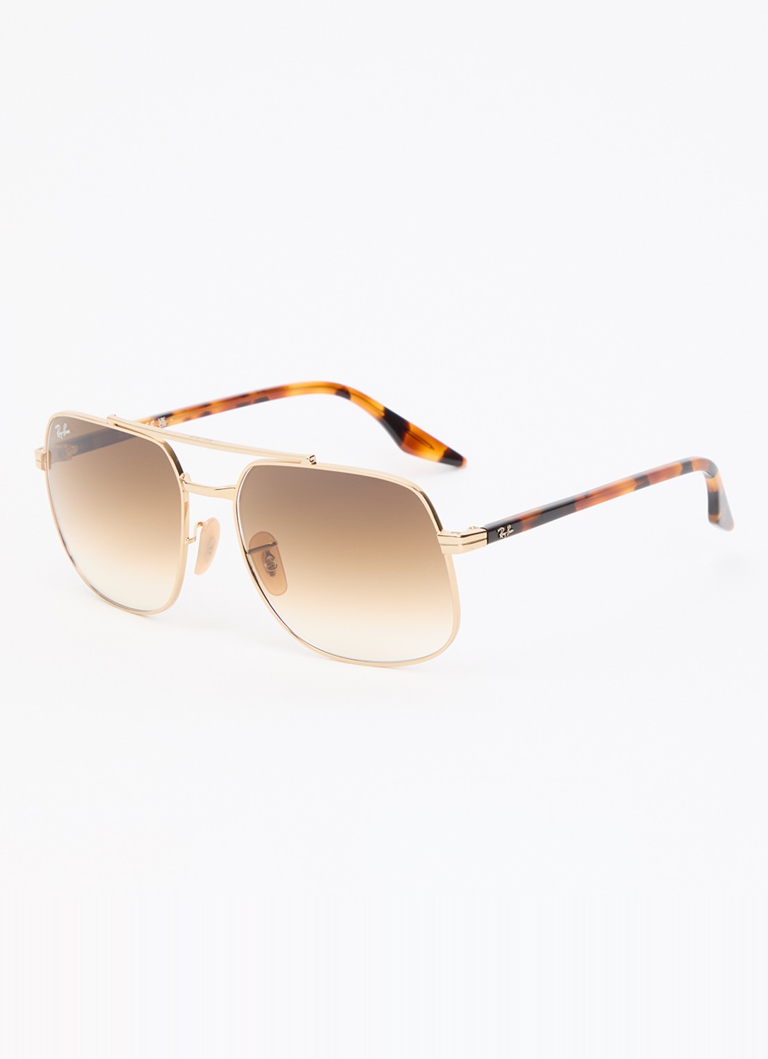 Ray-Ban Piloten zonnebril RB3699 - voorkant goud