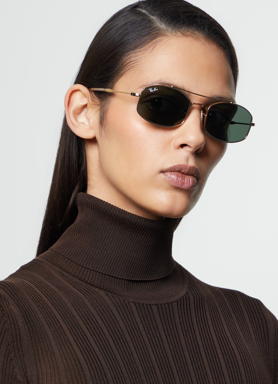 Ray-Ban Piloten zonnebril RB3719 - voorkant 5 goud