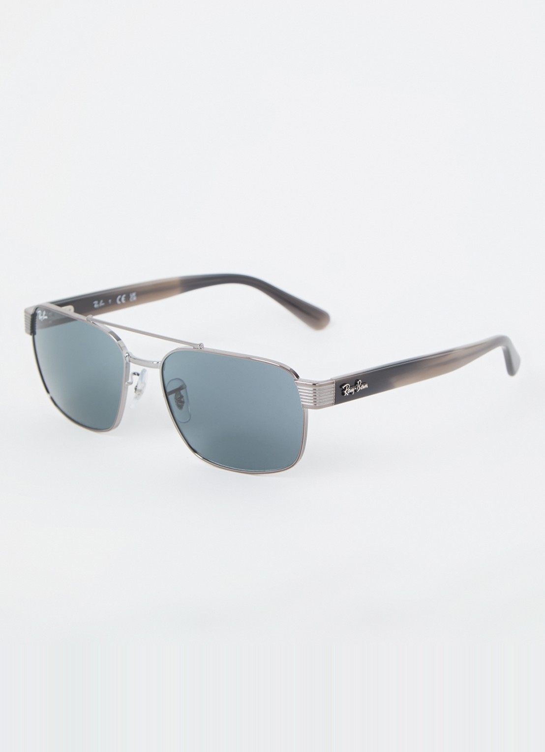 Ray-Ban Piloten zonnebril RB3751 - voorkant donkergrijs