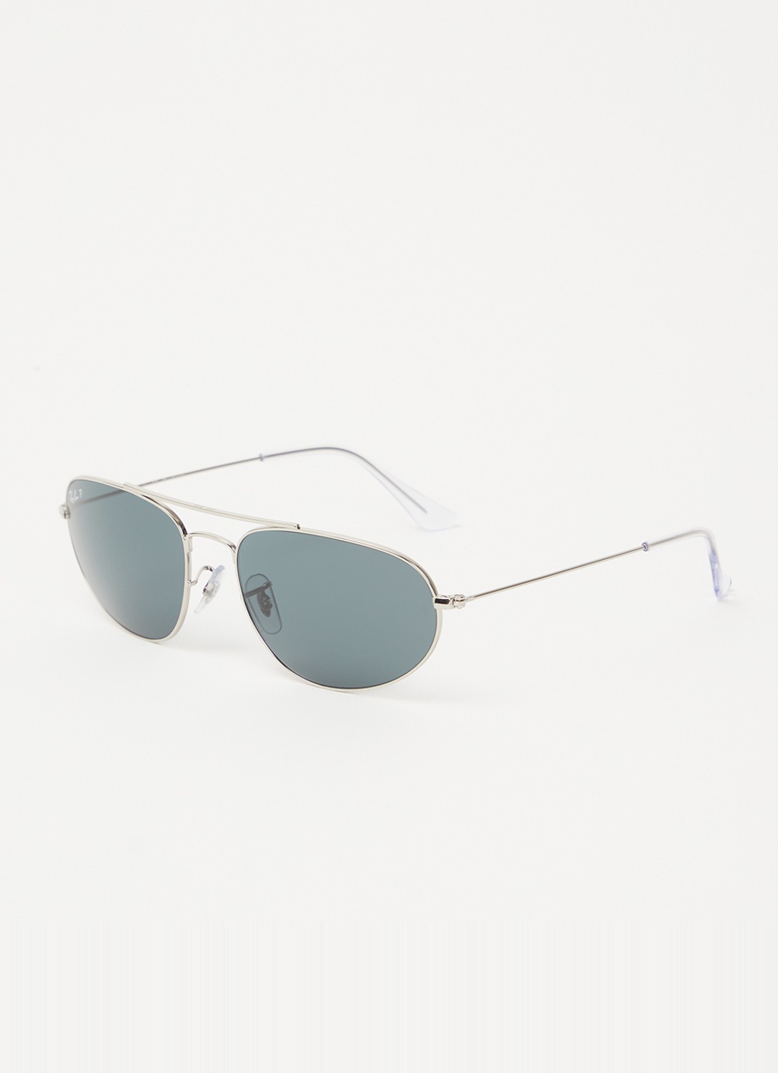 Ray-Ban Piloten zonnebril RB3945 - voorkant zilver