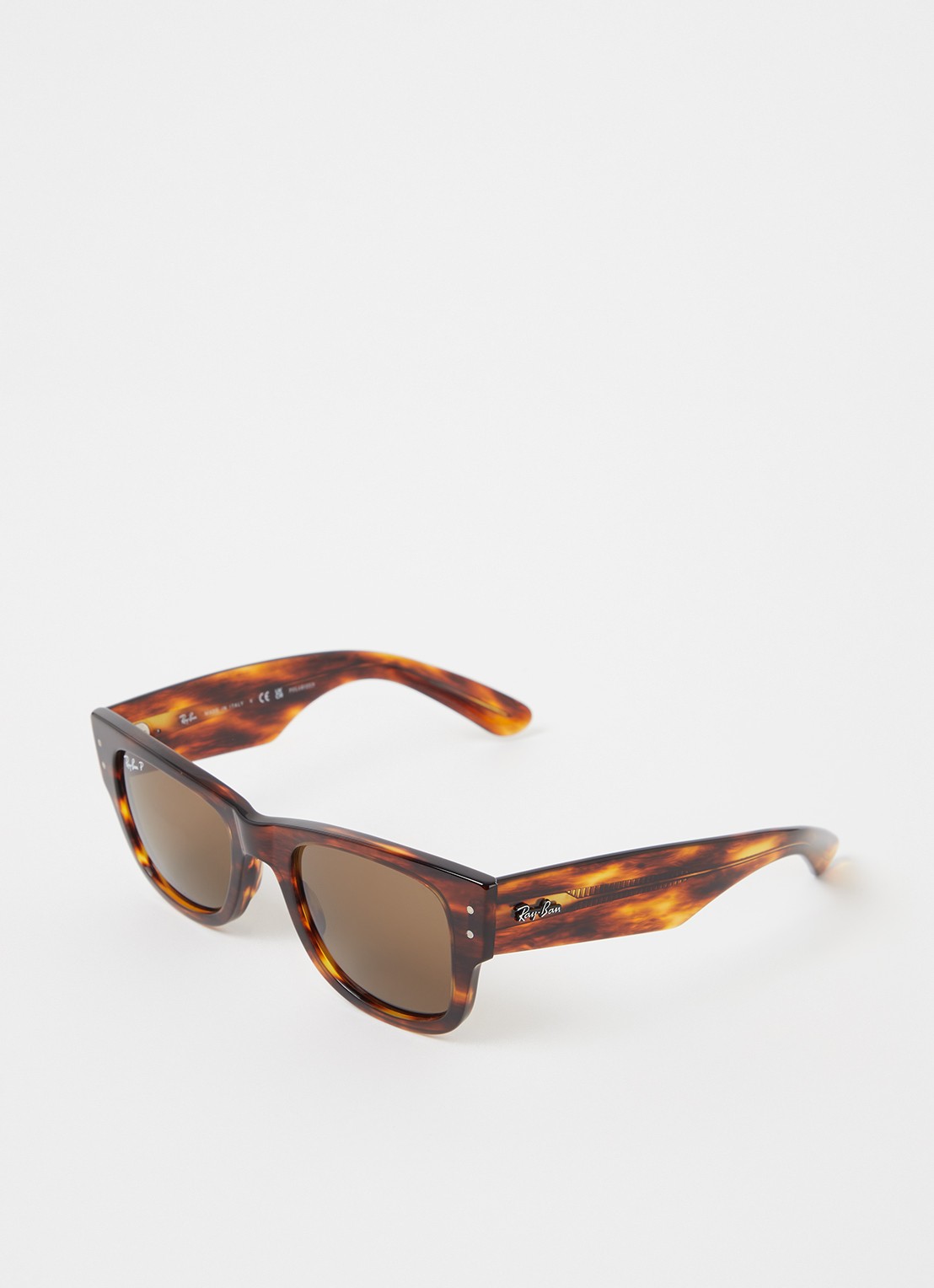 Ray-Ban Ray-Ban *RB0840S MEGA WAYFARER - voorkant kastanjebruin