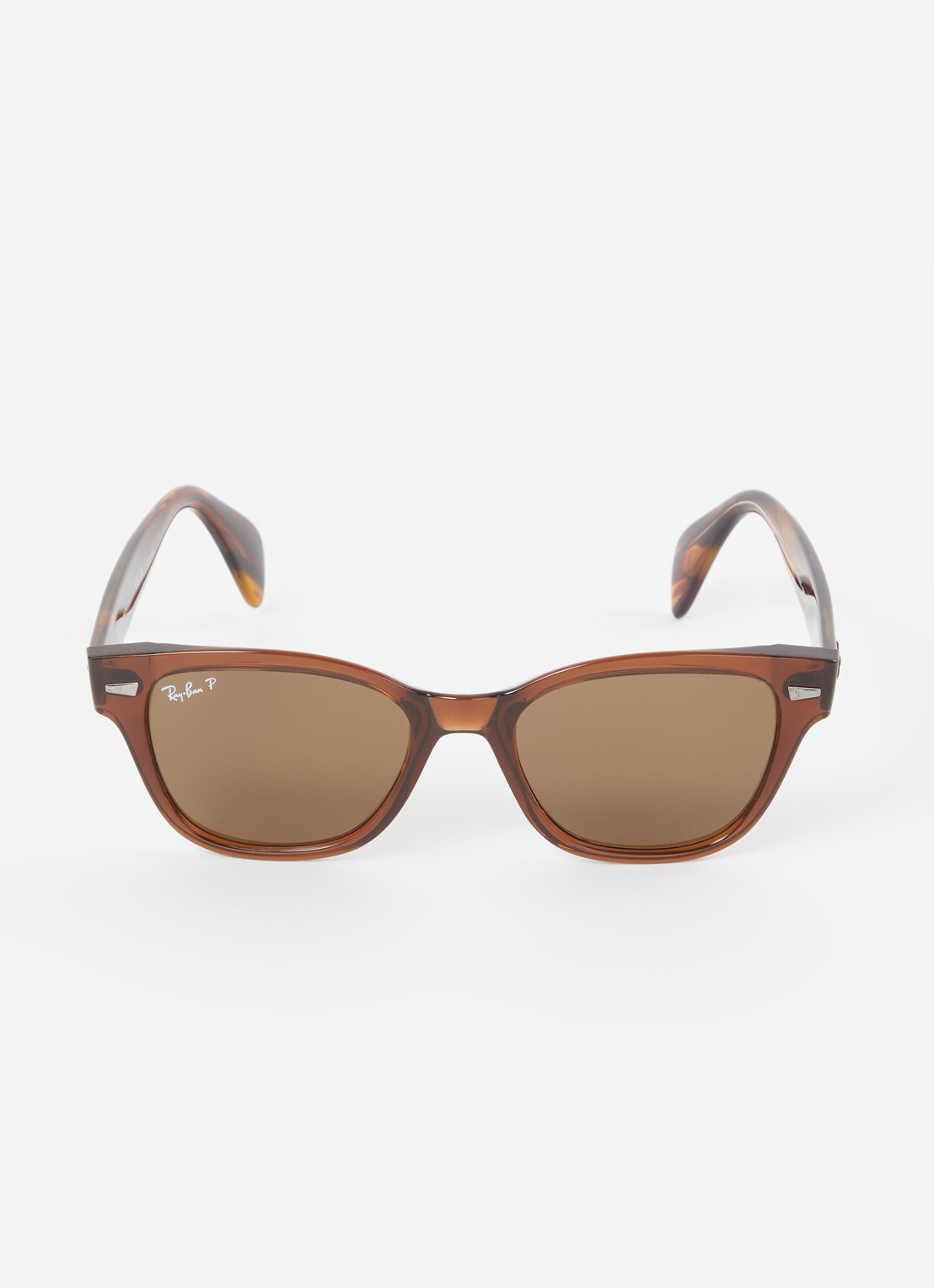 Ray-Ban Ray-Ban *RB0880S  BRN SHN GRY - voorkant 2 oranjebruin