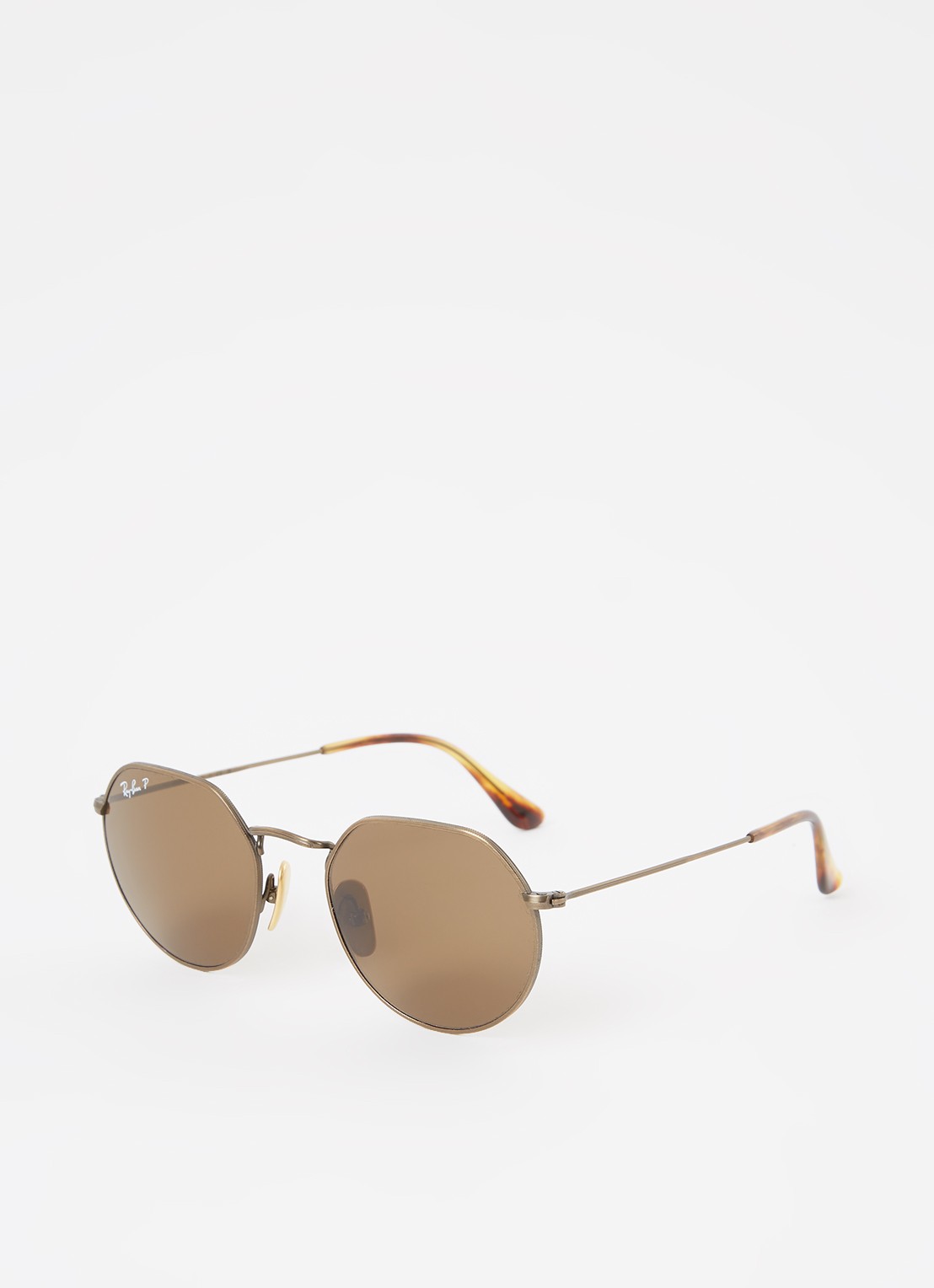 Ray-Ban Ray-Ban *RB8165  GLD MT GRY P - voorkant 4 goud