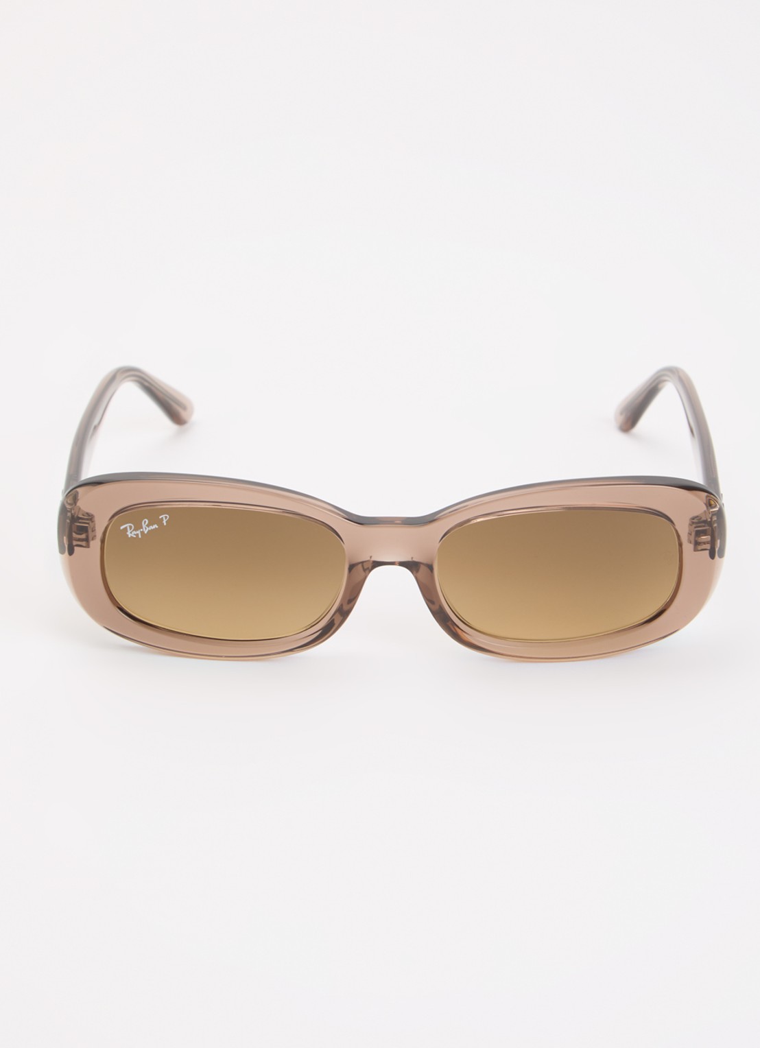 Ray-Ban Retro zonnebril gepolariseerd RB2221 - detail 2 donkerbeige