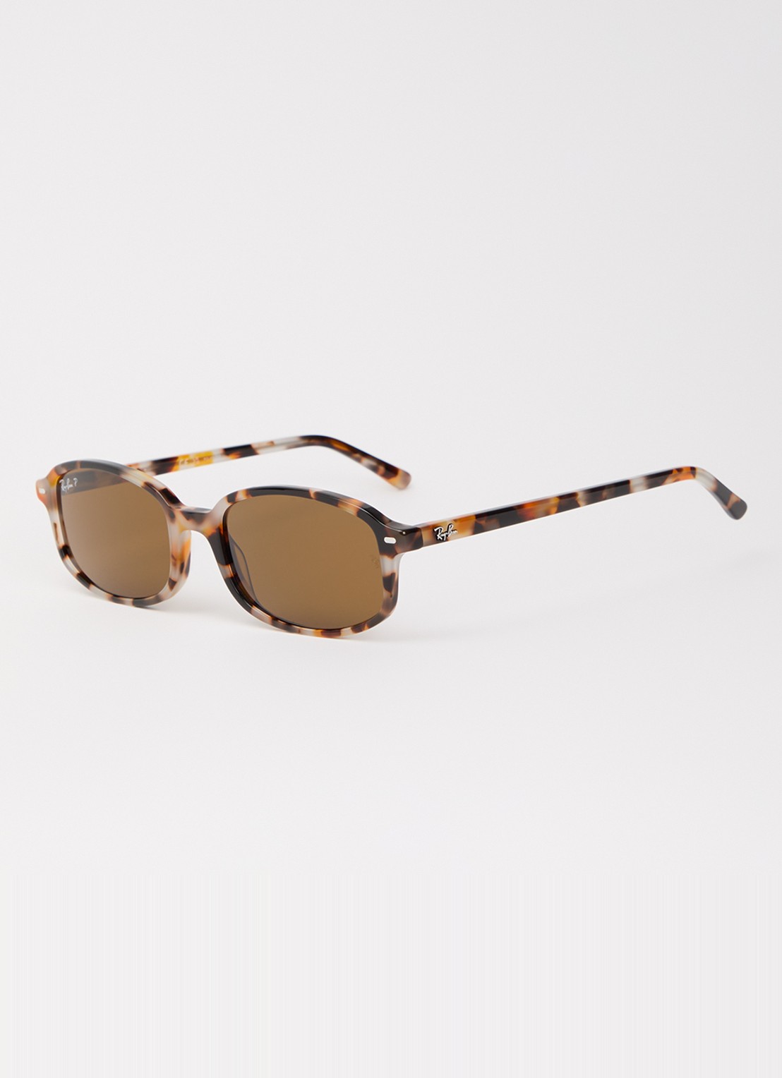 Ray-Ban Retro zonnebril gepolariseerd RB2232 - voorkant camel
