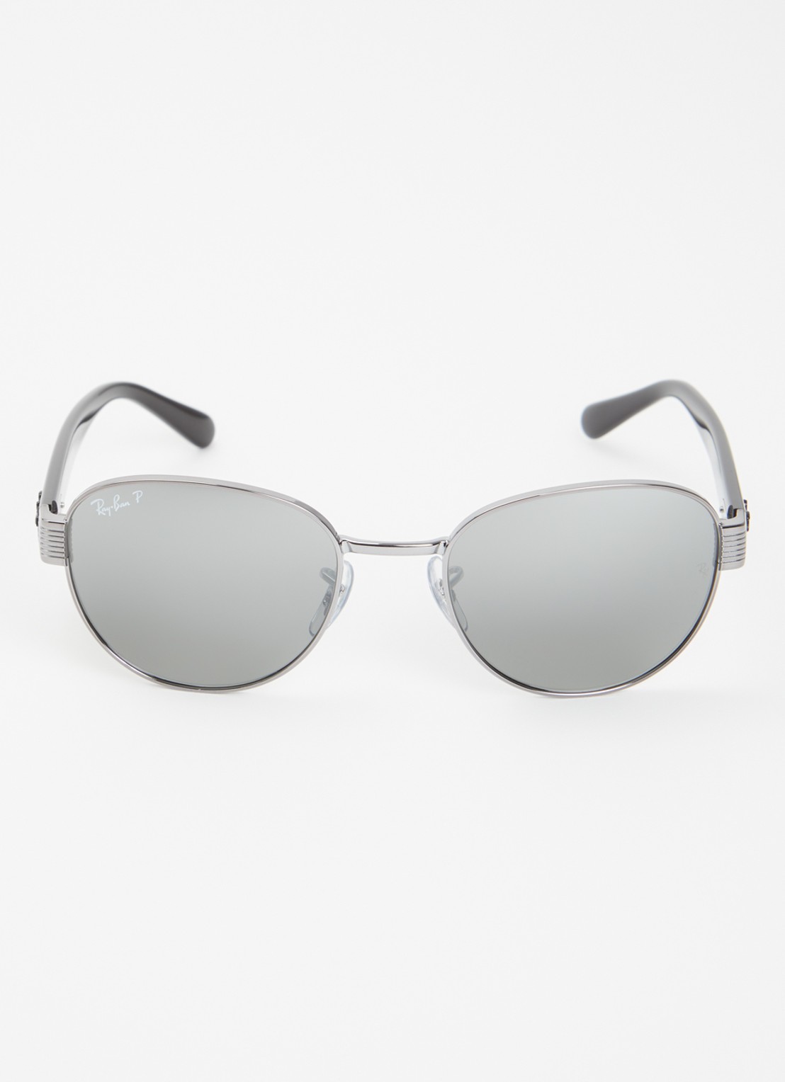 Ray-Ban Retro zonnebril gepolariseerd RB3766CH - detail 2 antraciet