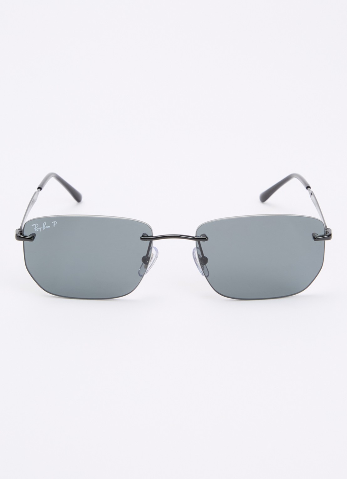 Ray-Ban Retro zonnebril gepolariseerd RB3768 - detail zwart