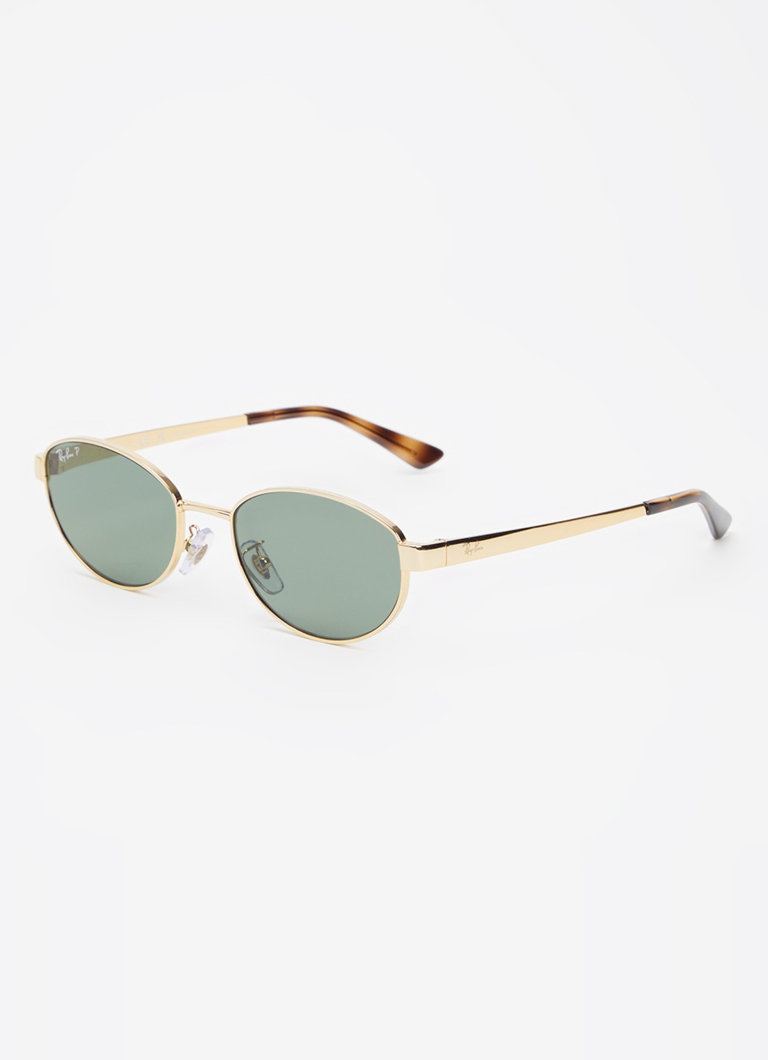 Ray-Ban Retro zonnebril gepolariseerd RB3774D - voorkant 4 goud