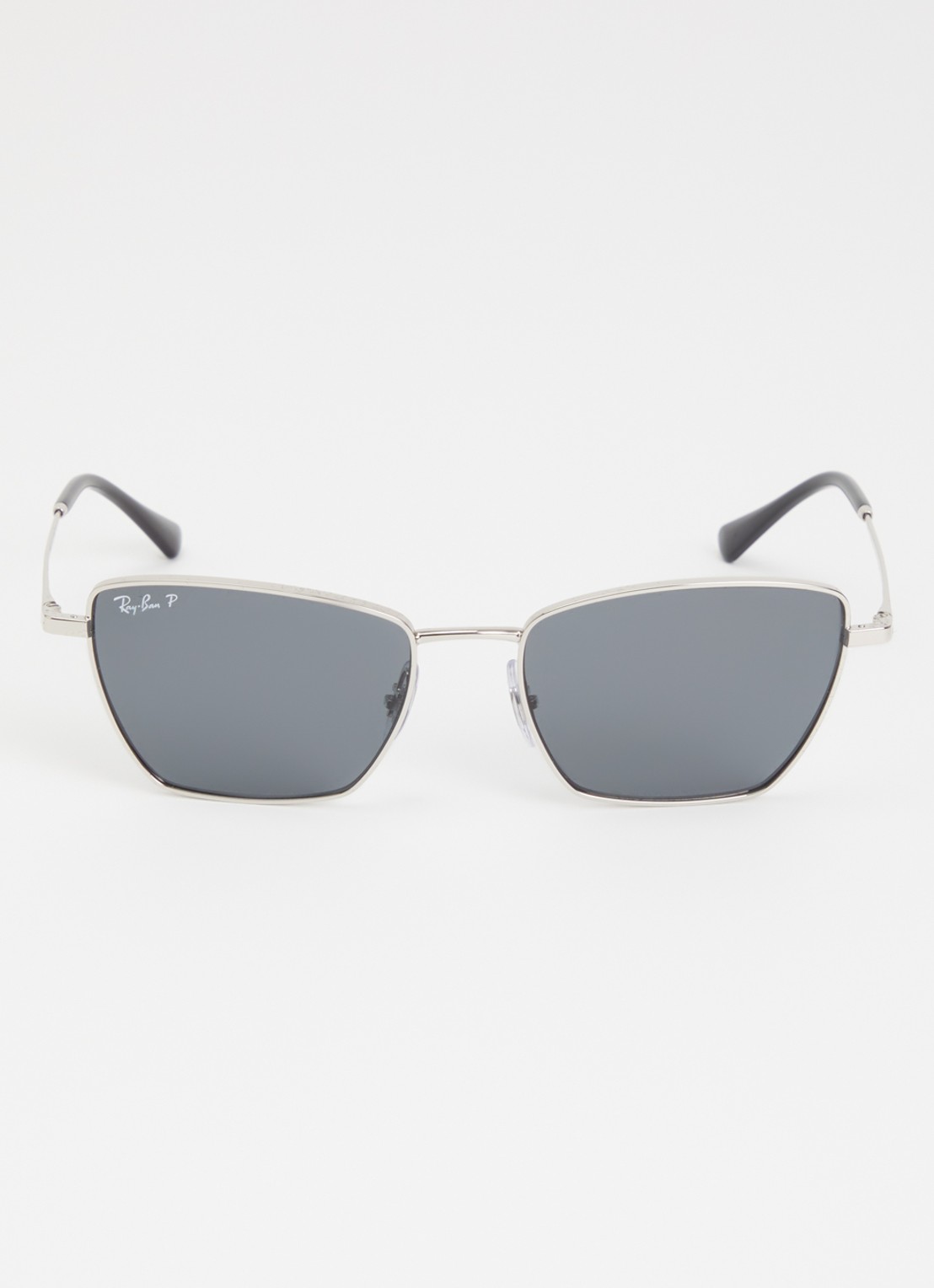 Ray-Ban Retro zonnebril gepolariseerd RB3783 - detail 2 zilver