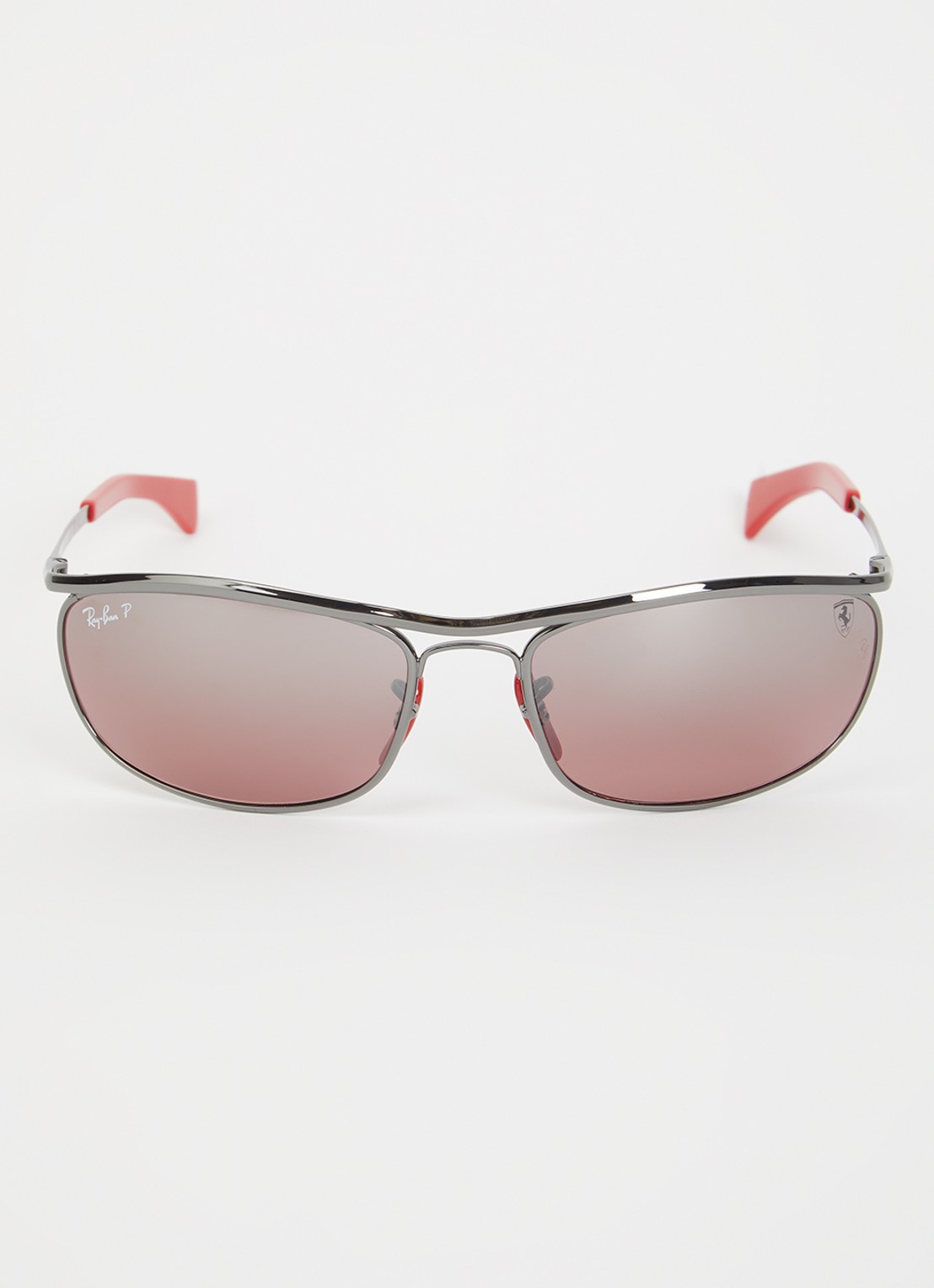 Ray-Ban Retro zonnebril gepolariseerd RB3819M - detail 2 antraciet