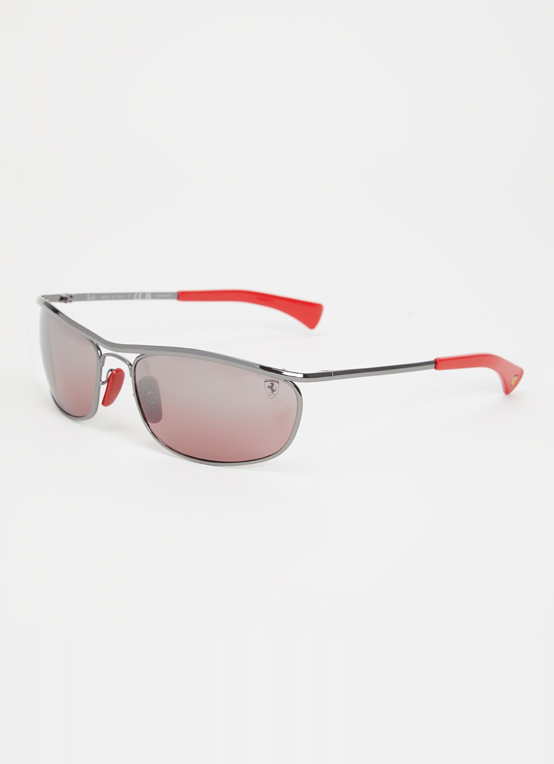 Ray-Ban Retro zonnebril gepolariseerd RB3819M - voorkant antraciet