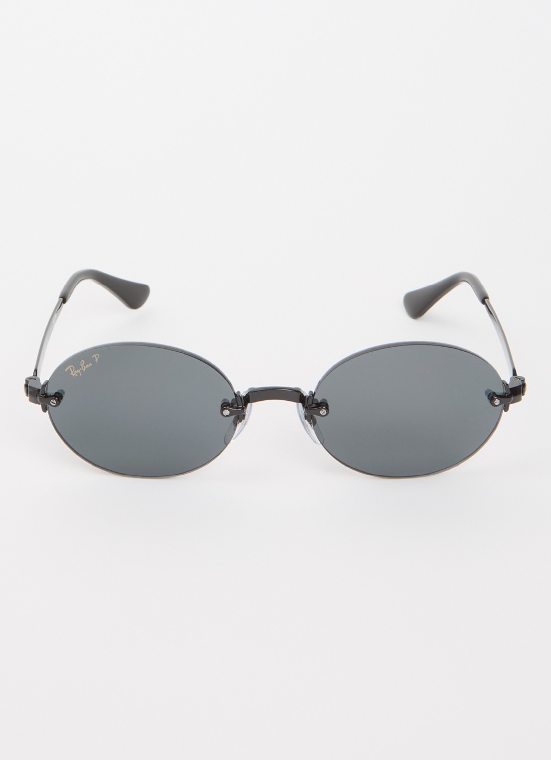 Ray-Ban Retro zonnebril gepolariseerd RB3929 - detail 2 zwart