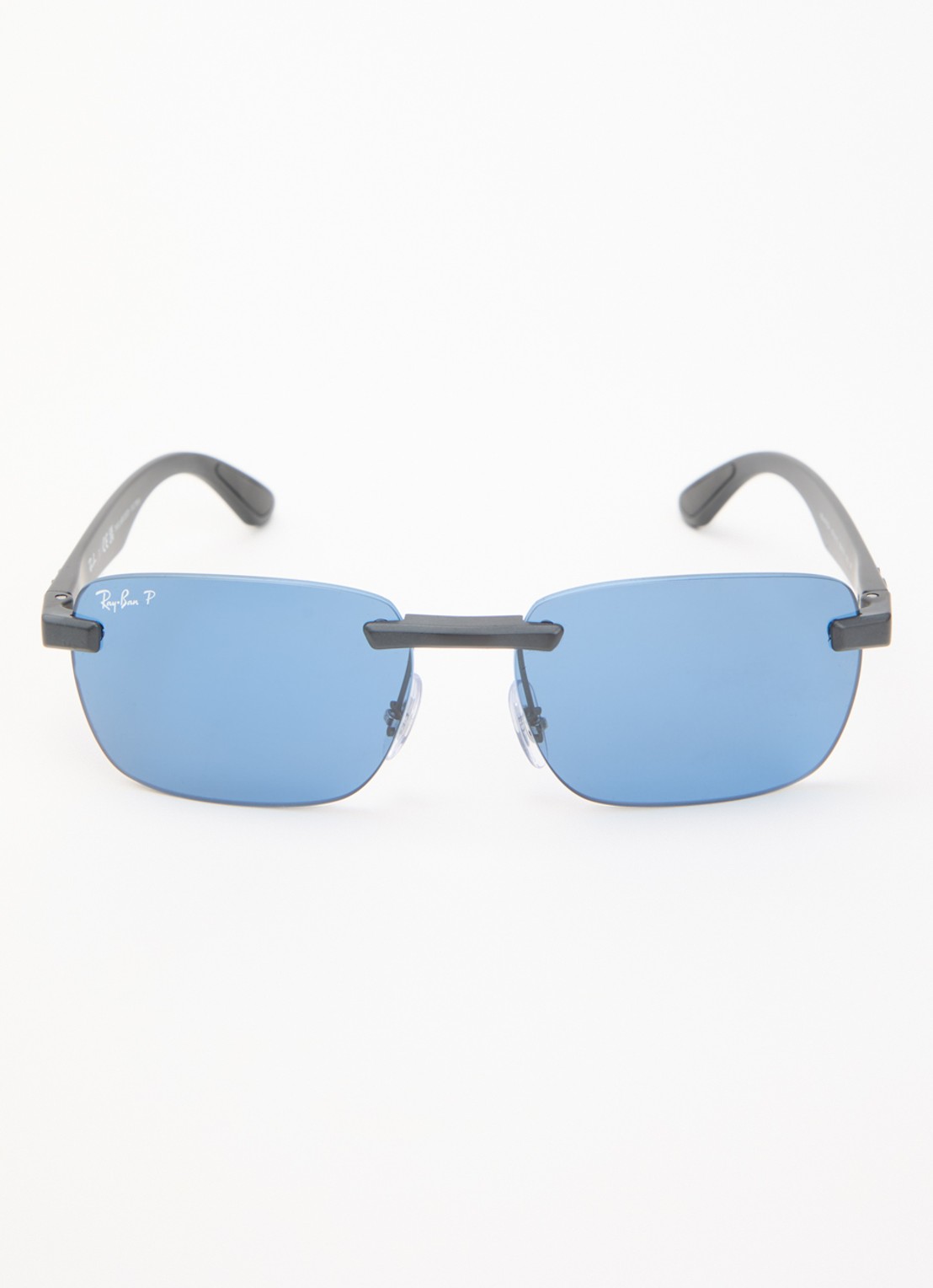 Ray-Ban Retro zonnebril gepolariseerd RB4470CH - detail 2 blauw