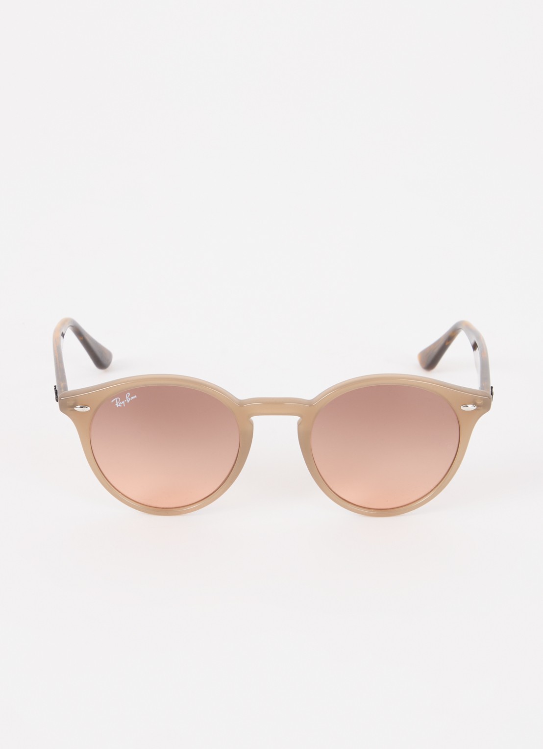 Ray-Ban Retro zonnebril RB2180 - detail 2 bruin