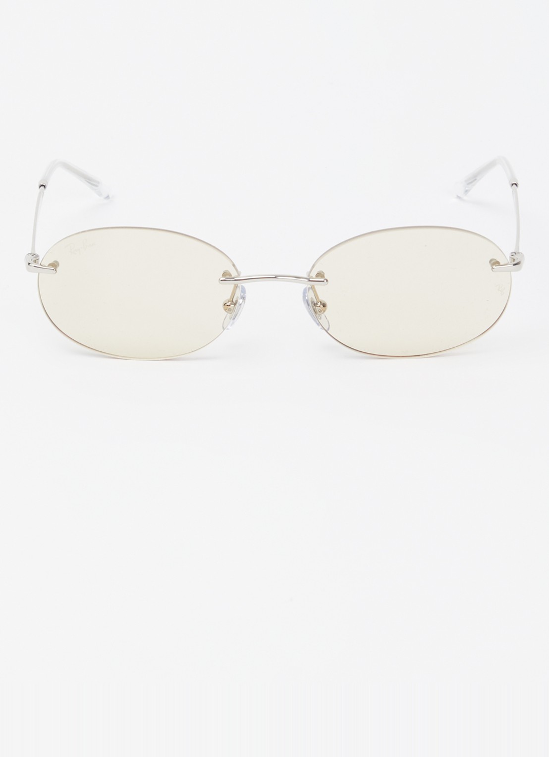 Ray-Ban Retro zonnebril RB3767 - detail zilver