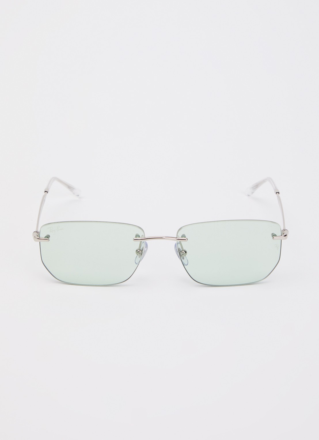 Ray-Ban Retro zonnebril RB3768 - detail zilver