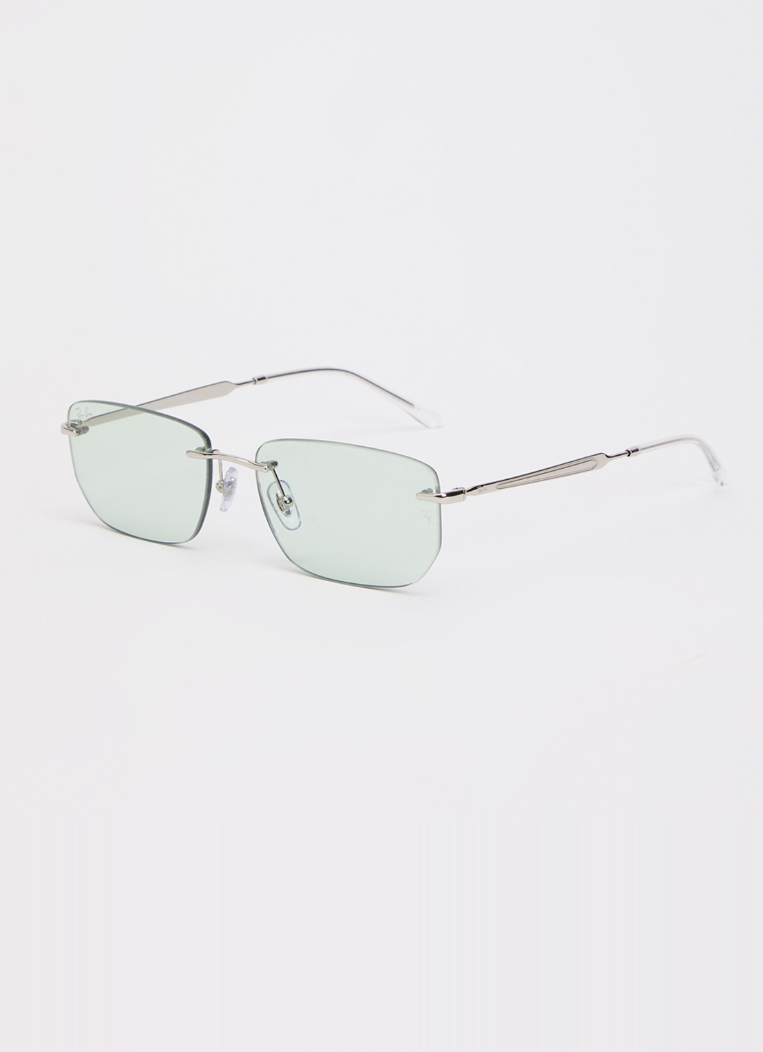 Ray-Ban Retro zonnebril RB3768 - voorkant 4 zilver