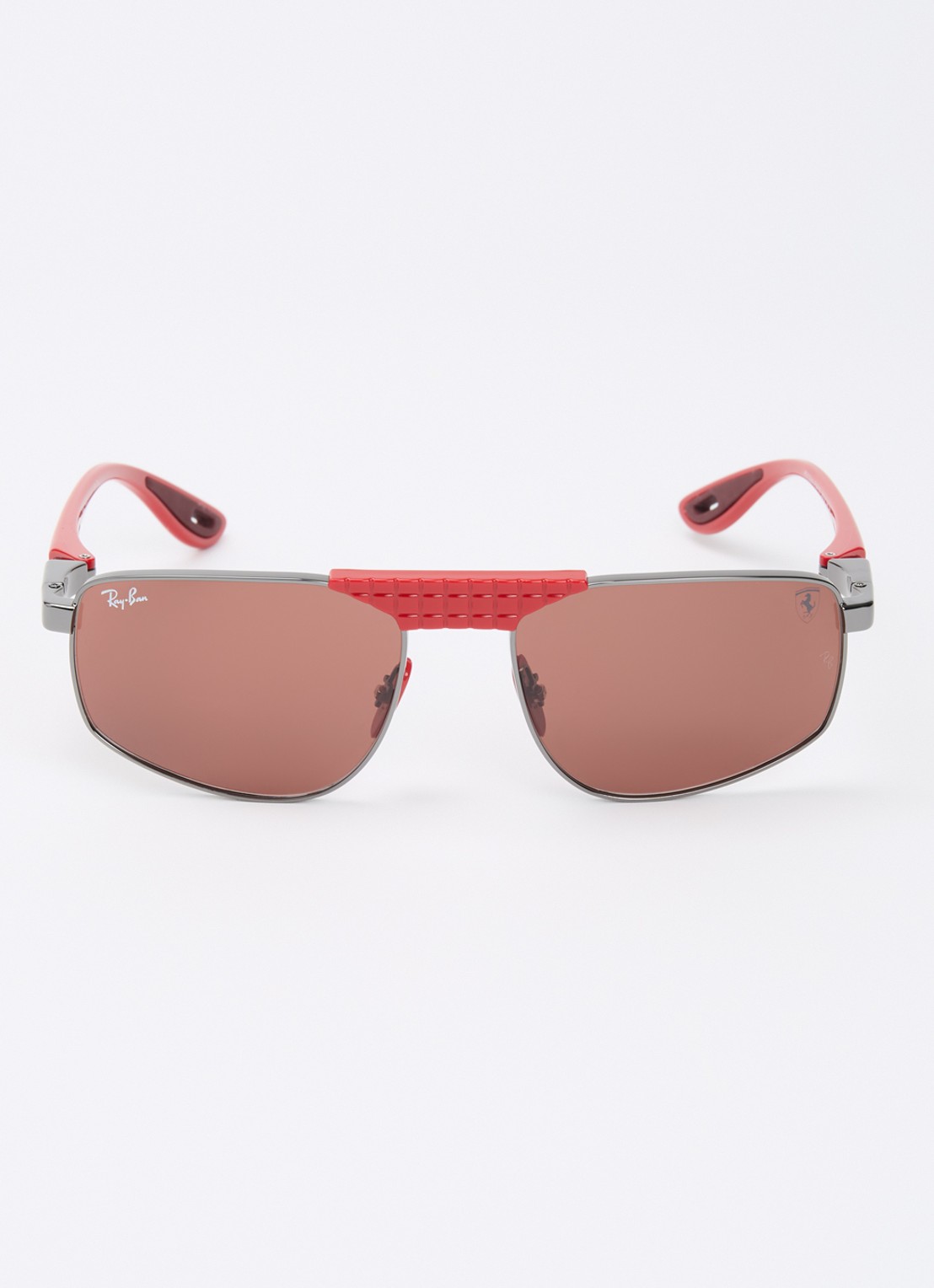Ray-Ban Retro zonnebril RB3776M - detail rood
