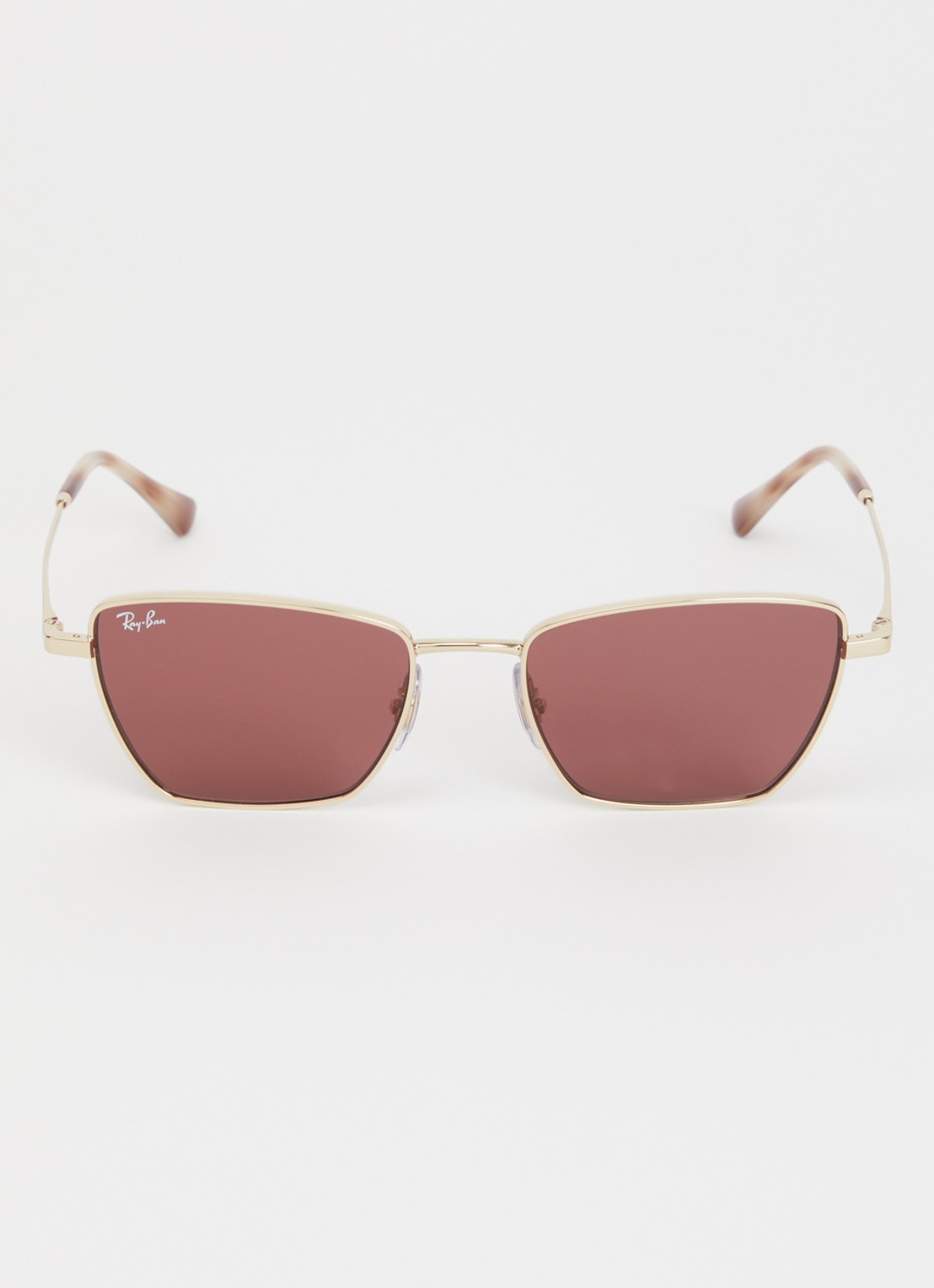 Ray-Ban Retro zonnebril RB3783 - voorkant goud