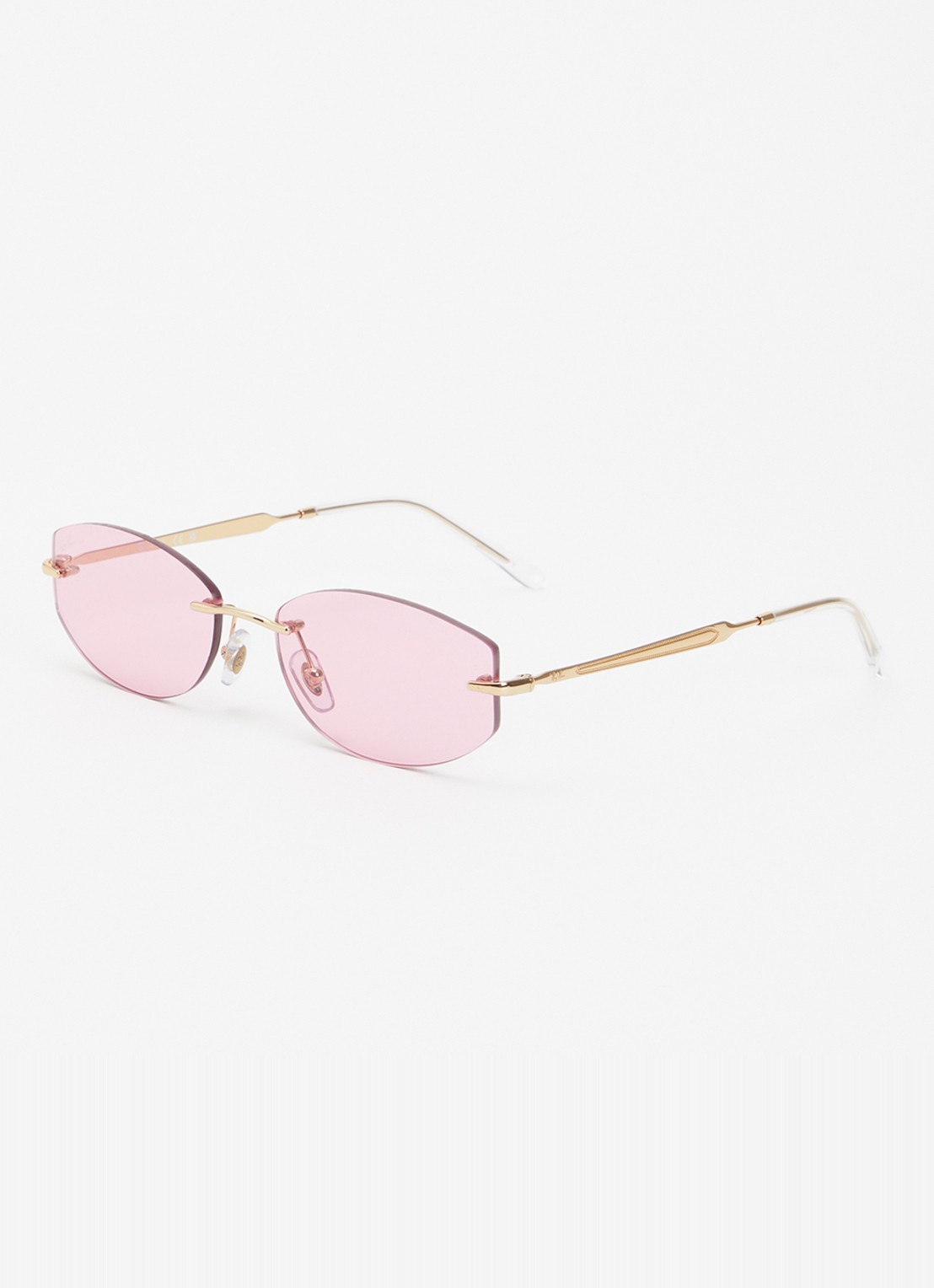 Ray-Ban Retro zonnebril RB3792 - voorkant goud